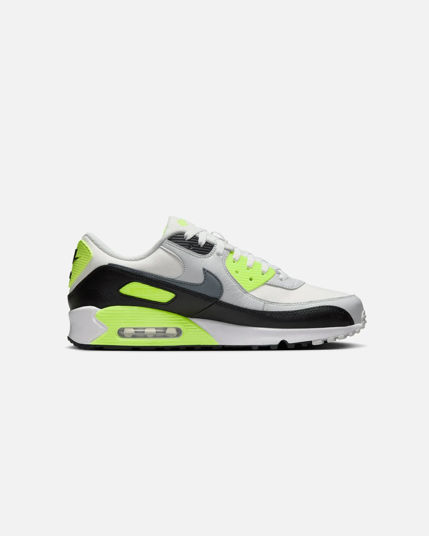 Nike Air Max 90 GORE-TEX "Volt" Summit White/Cool Grey-Volt Pearl Shine Move Bold