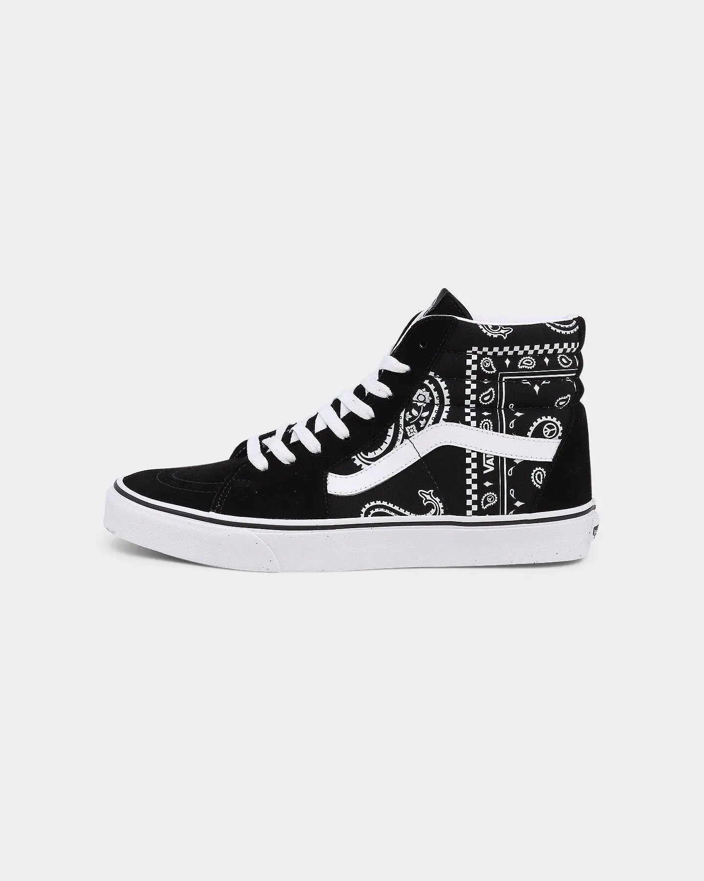 Pool Ready Vans SK8-HI 'Peace Paisley' Black/True White