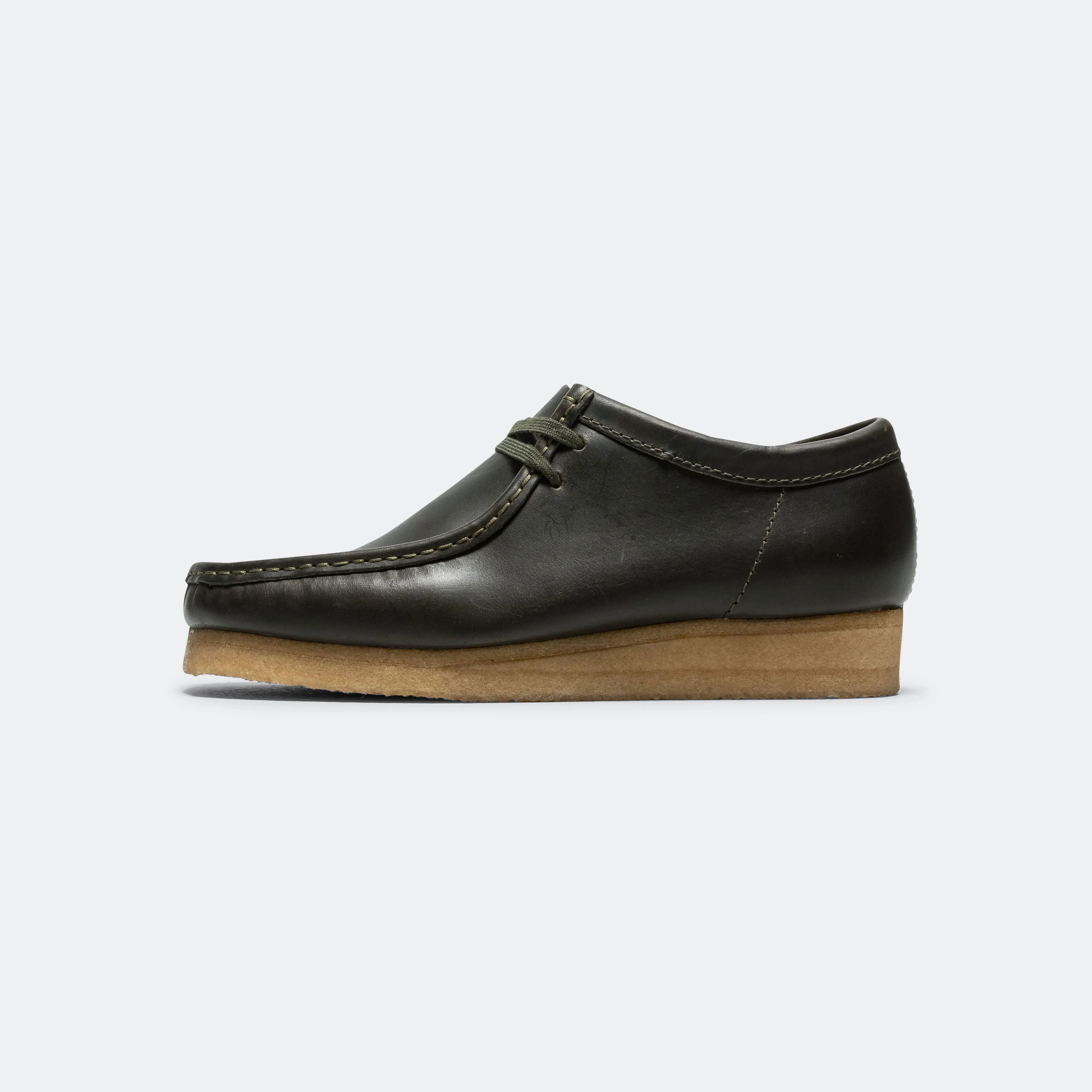 Ultra light Wallabee - Forest Green Leather