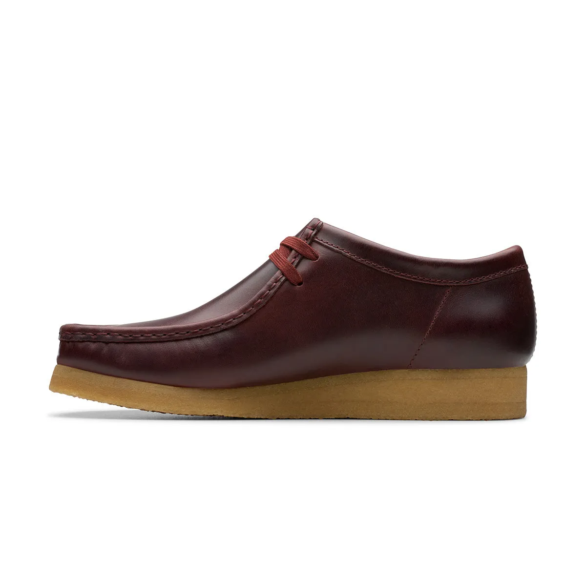 Matte Edge Wallabee 'Deep Red'