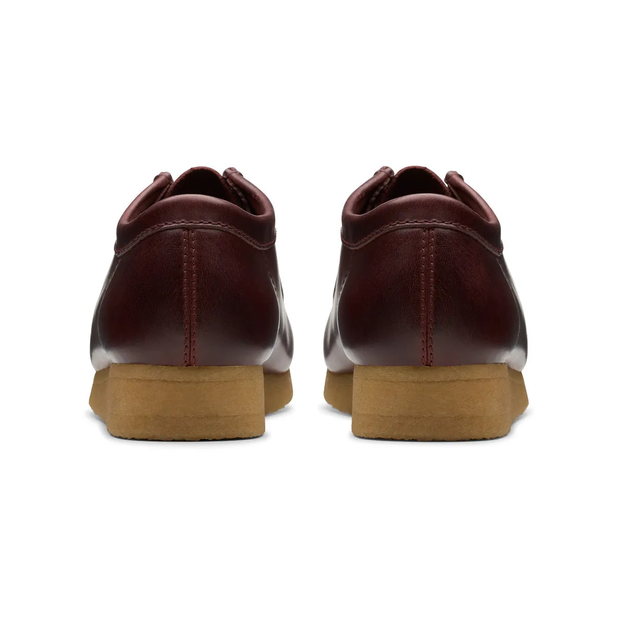 Upgraded wear Wallabee 'Deep Red'