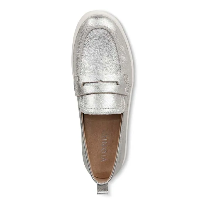 Womens Vionic Uptown in Silver Test Step Fit Daily