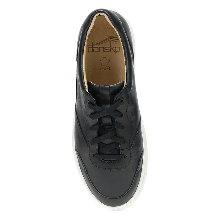 Womens Dansko Josey in Black hook and loop closure