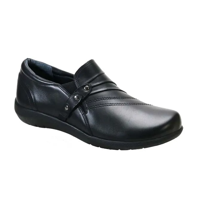 Womens David Tate Serene in Black Flat Bottom