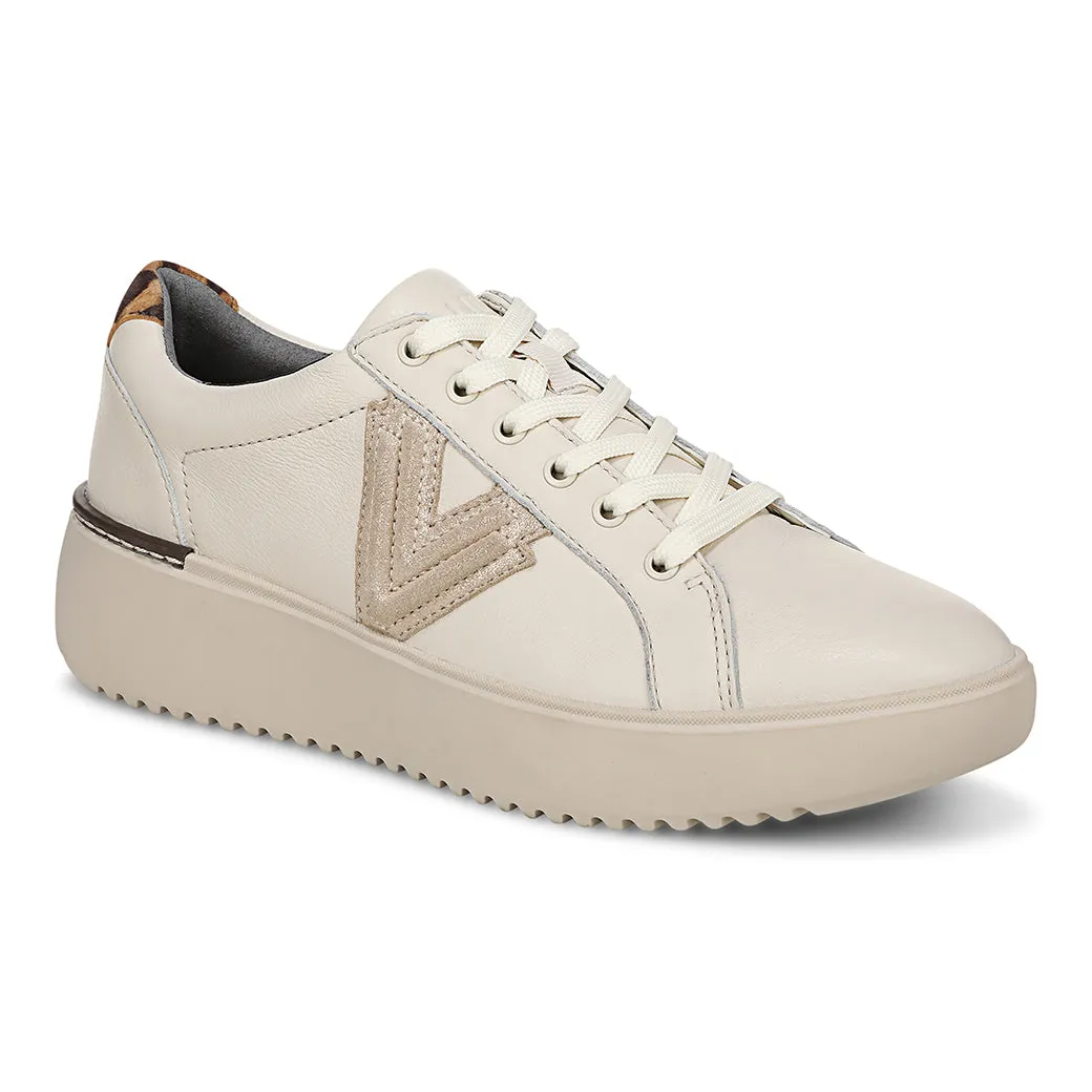 Womens Vionic Kearny Lace 2.0 in Cream Step Free Lifestyle Fit