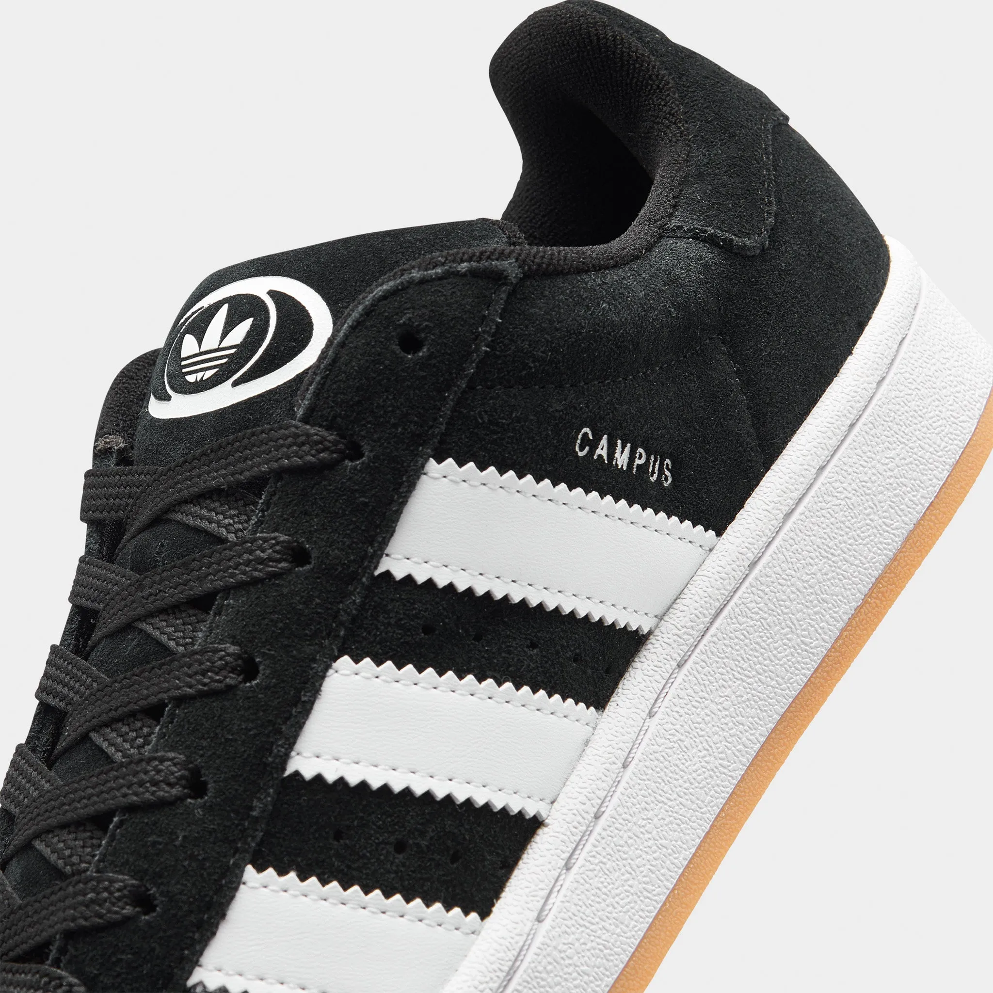 adidas Originals Juniors' Campus 00s Core Black / Footwear White Day Long Smart Fit