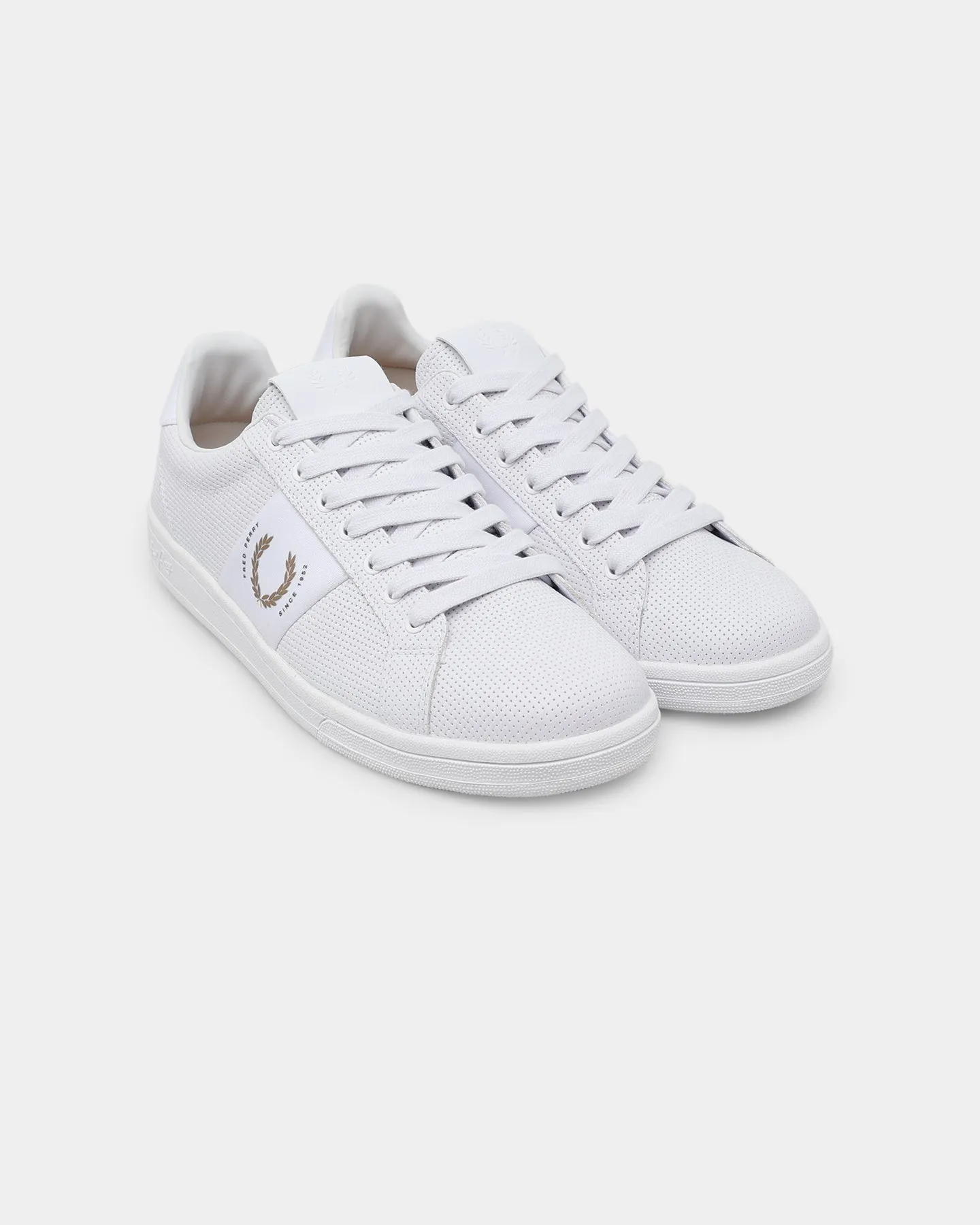 Boho Free Classic Chic Fred Perry B721 White