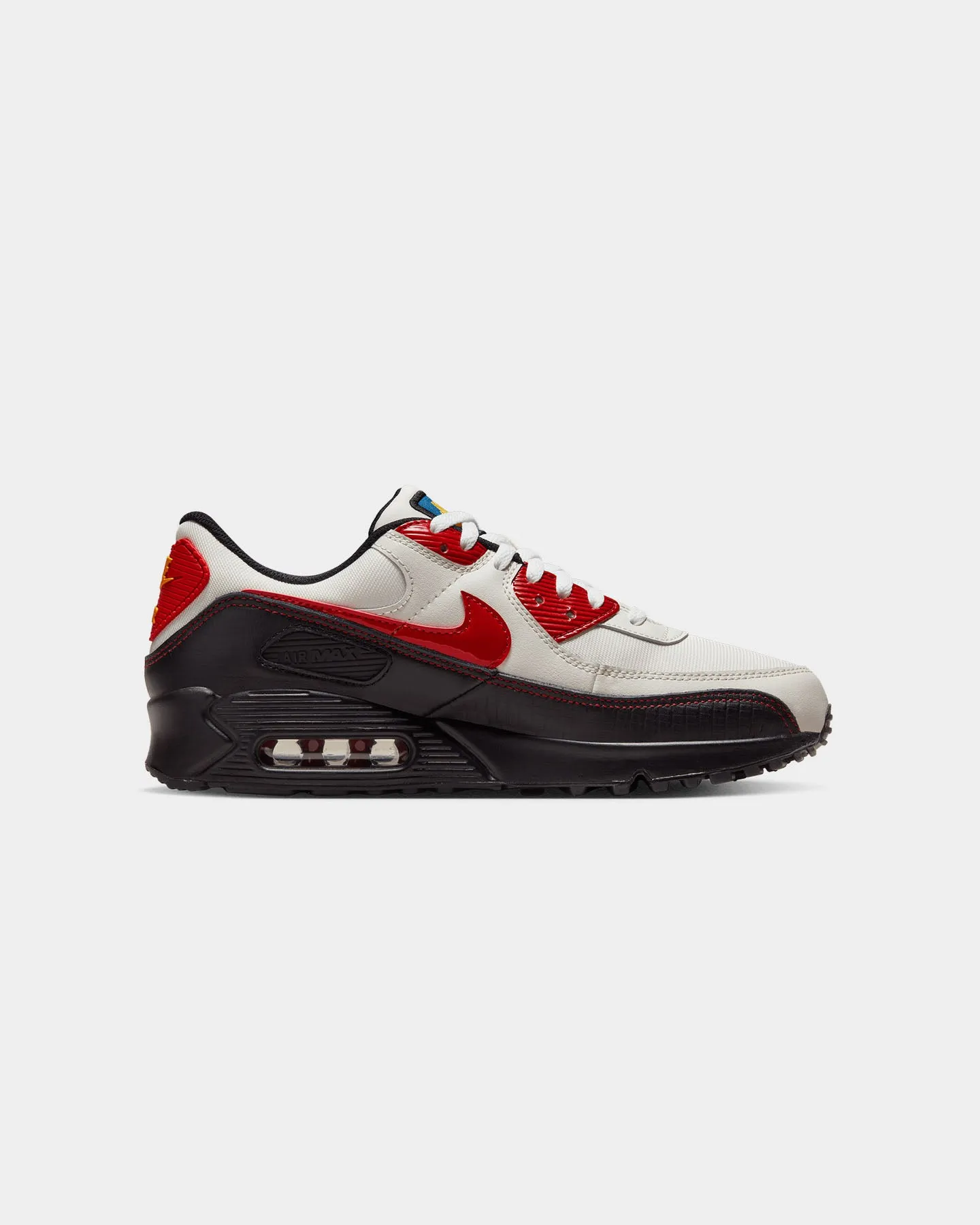 Nike Air Max 90 SE Sail/University Red Casual Slip Resistant