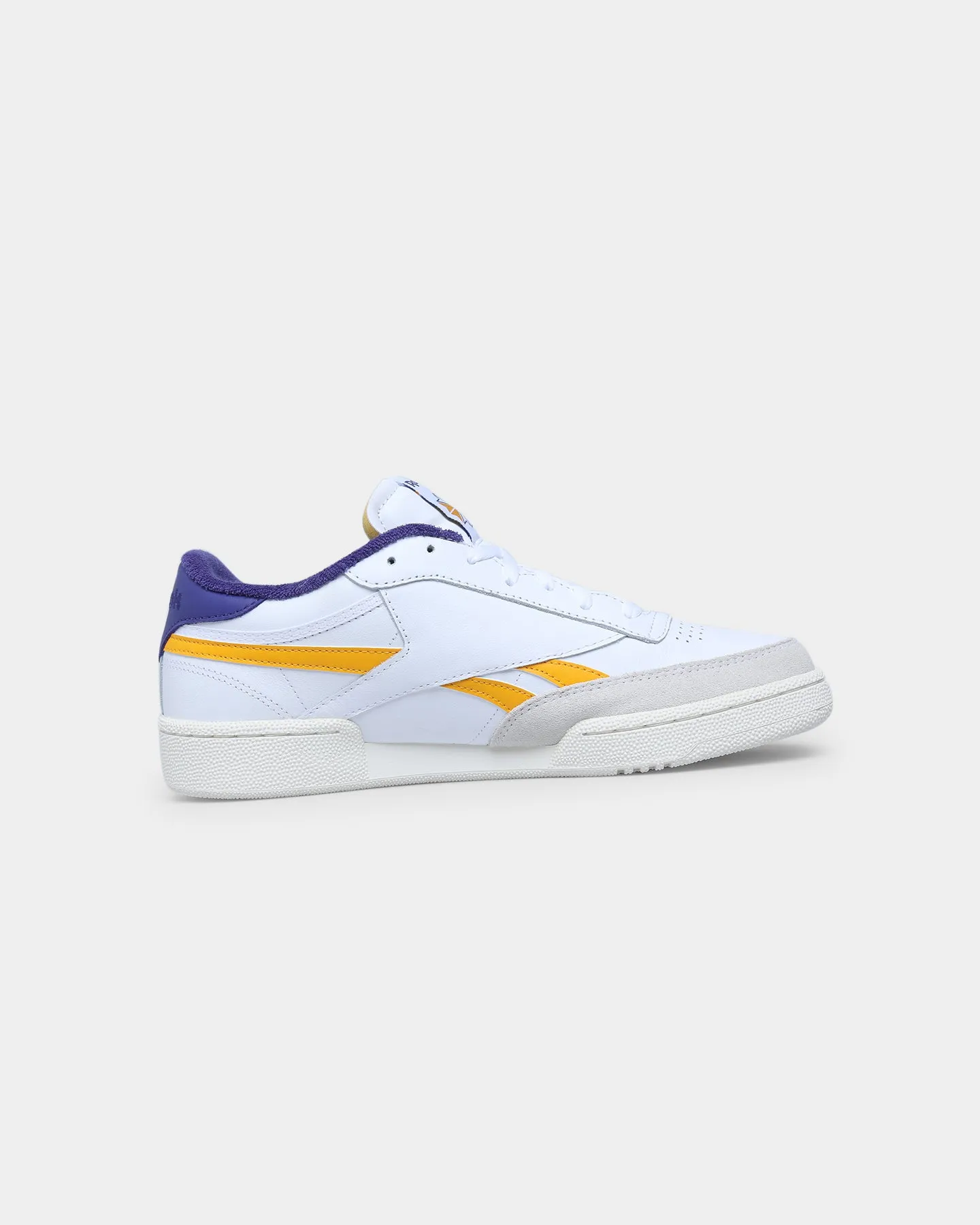 Durable outsole Sand Move Reebok Club C Revenge White / Collegiate Gold / Bold Purple