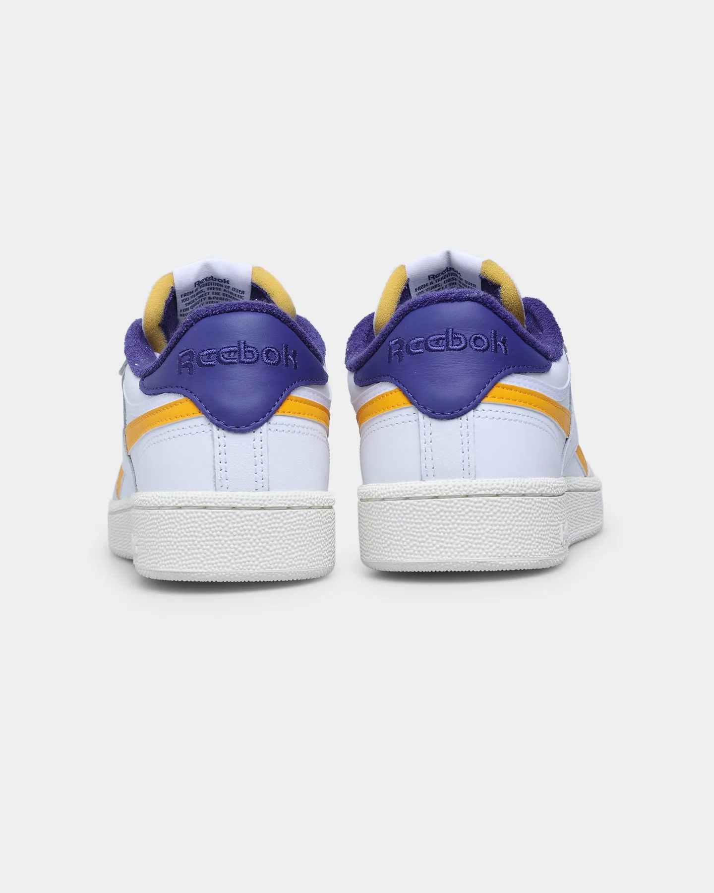 Carry Easy Gym Life Reebok Club C Revenge White / Collegiate Gold / Bold Purple