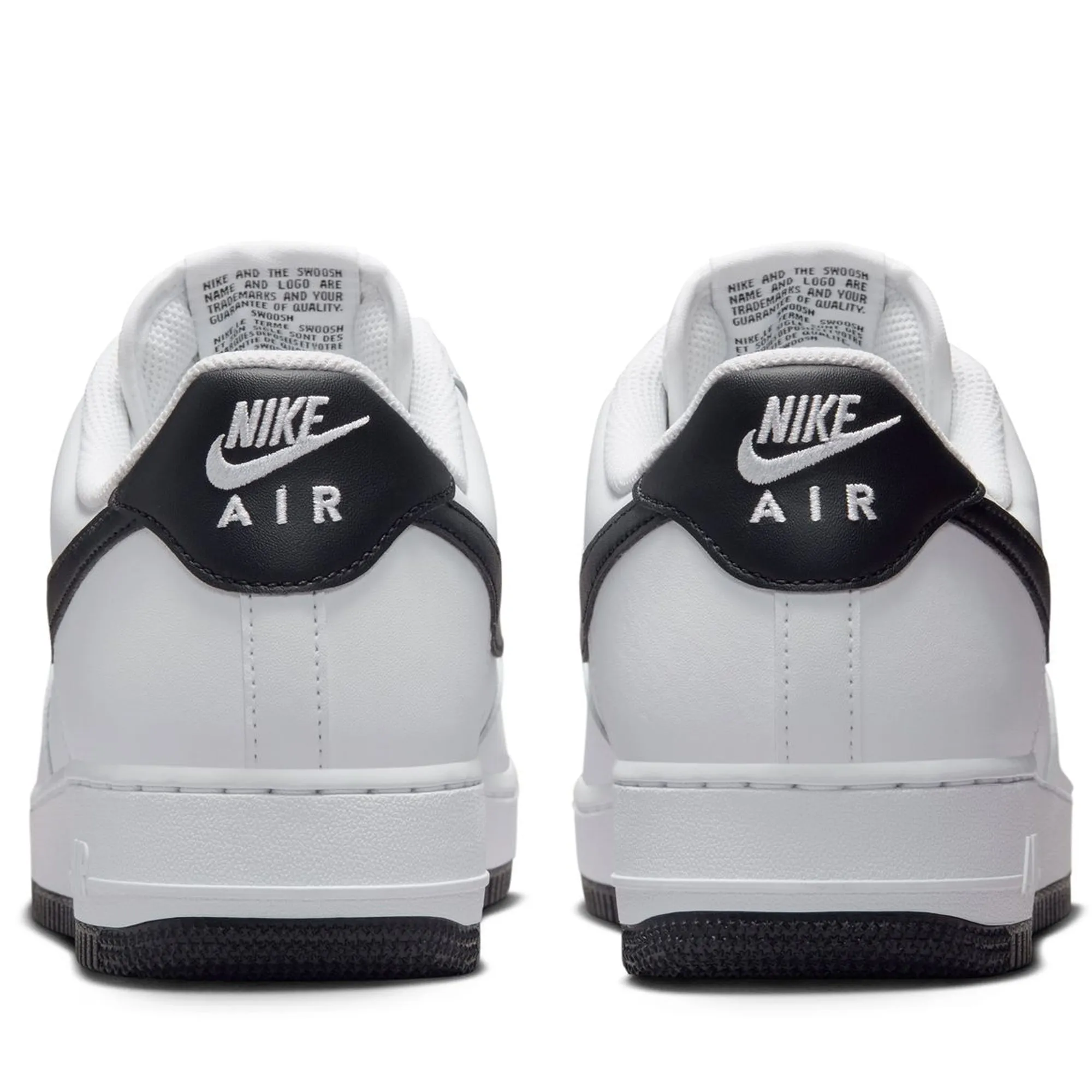 Cushioned heel Nike Air Force 1 '07 - White/Black