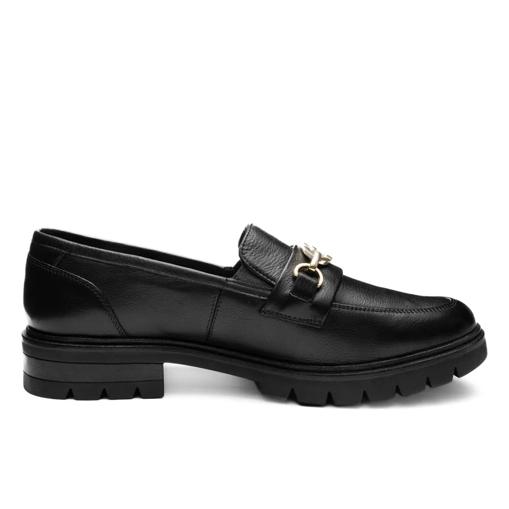 Womens Ara Carmellia in Black Soft Arch Morning Step
