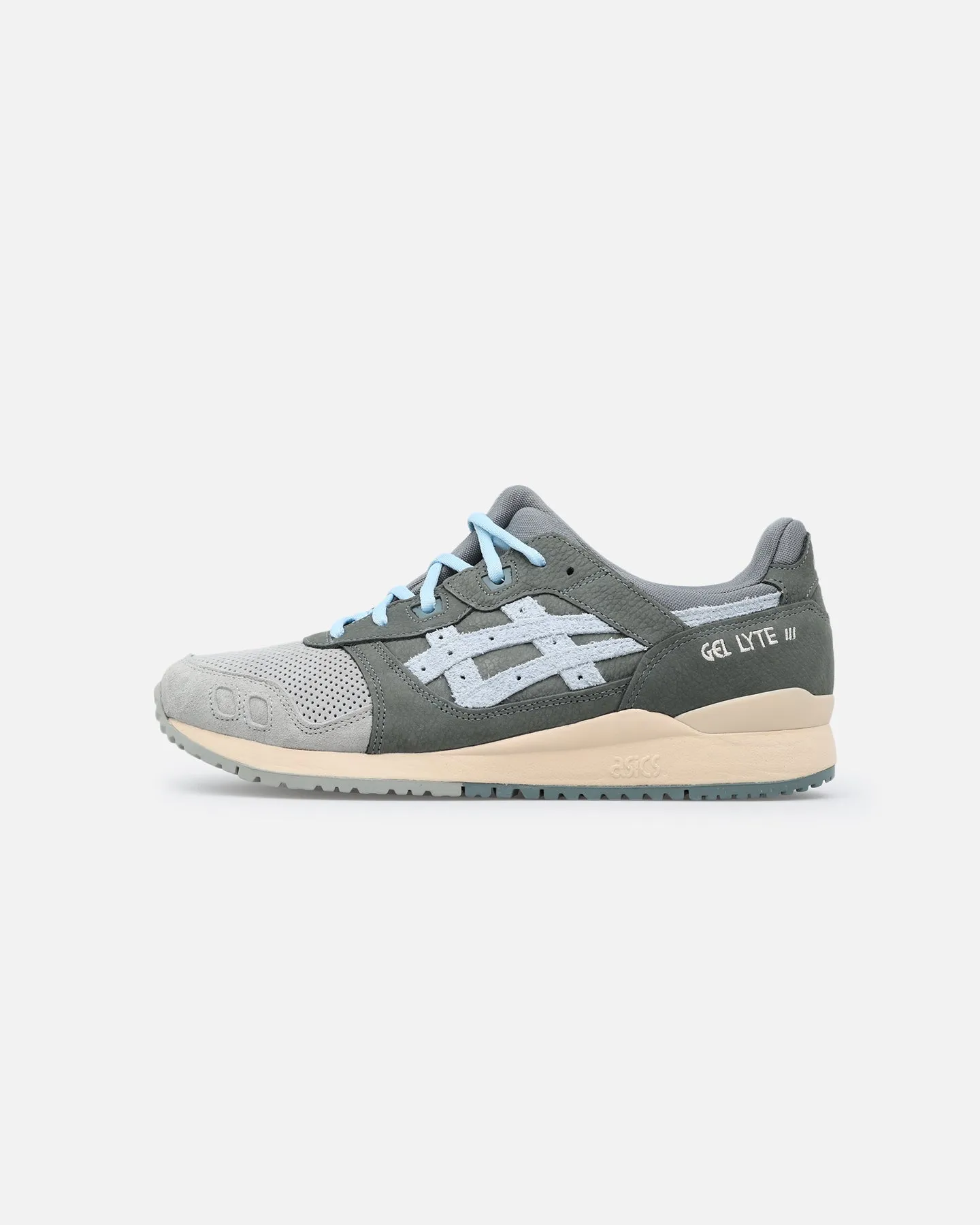 shape fit Space Vibe Asics Gel-Lyte III OG Grey