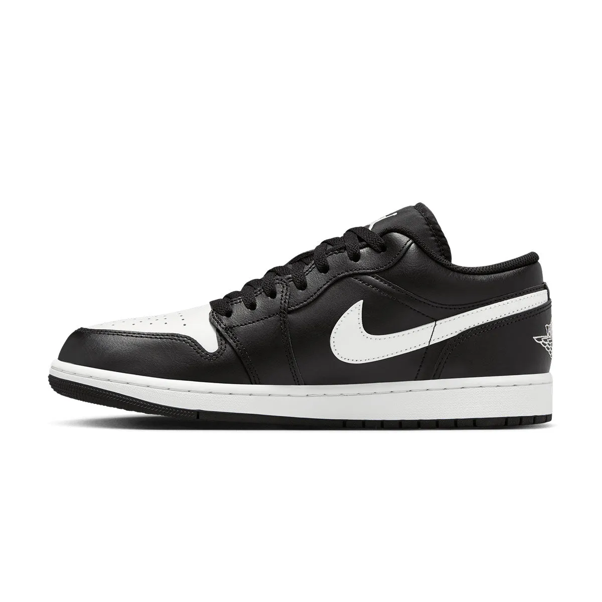 Air Jordan 1 Low 'Black White' Color Mix group walk