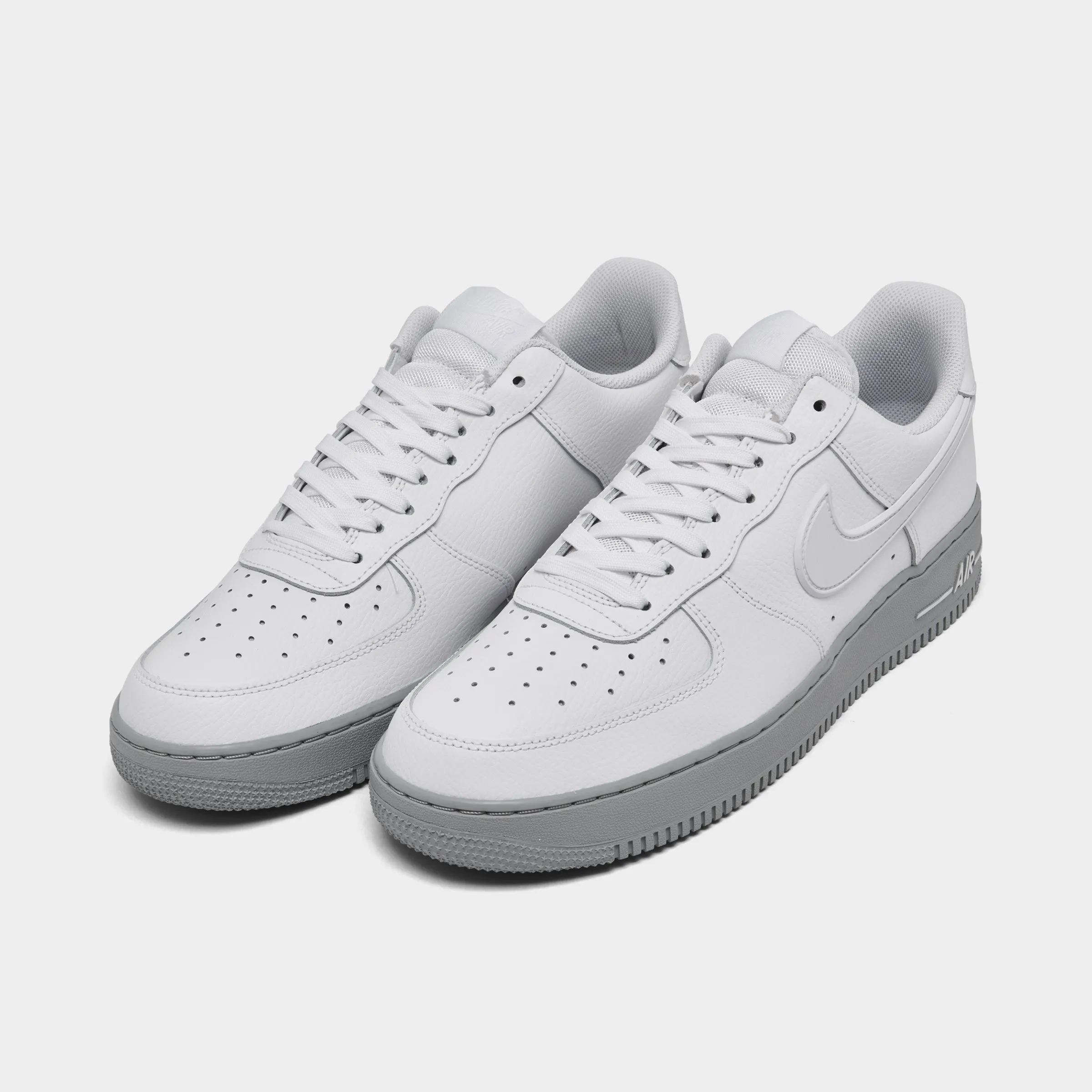 Nike Air Force 1 '07 White / Light Smoke Grey group run Holiday Style