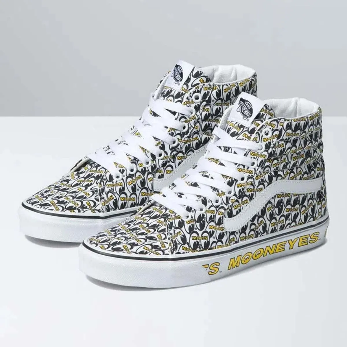   Mooneyes SK8-Hi 'White Yellow' Everyday