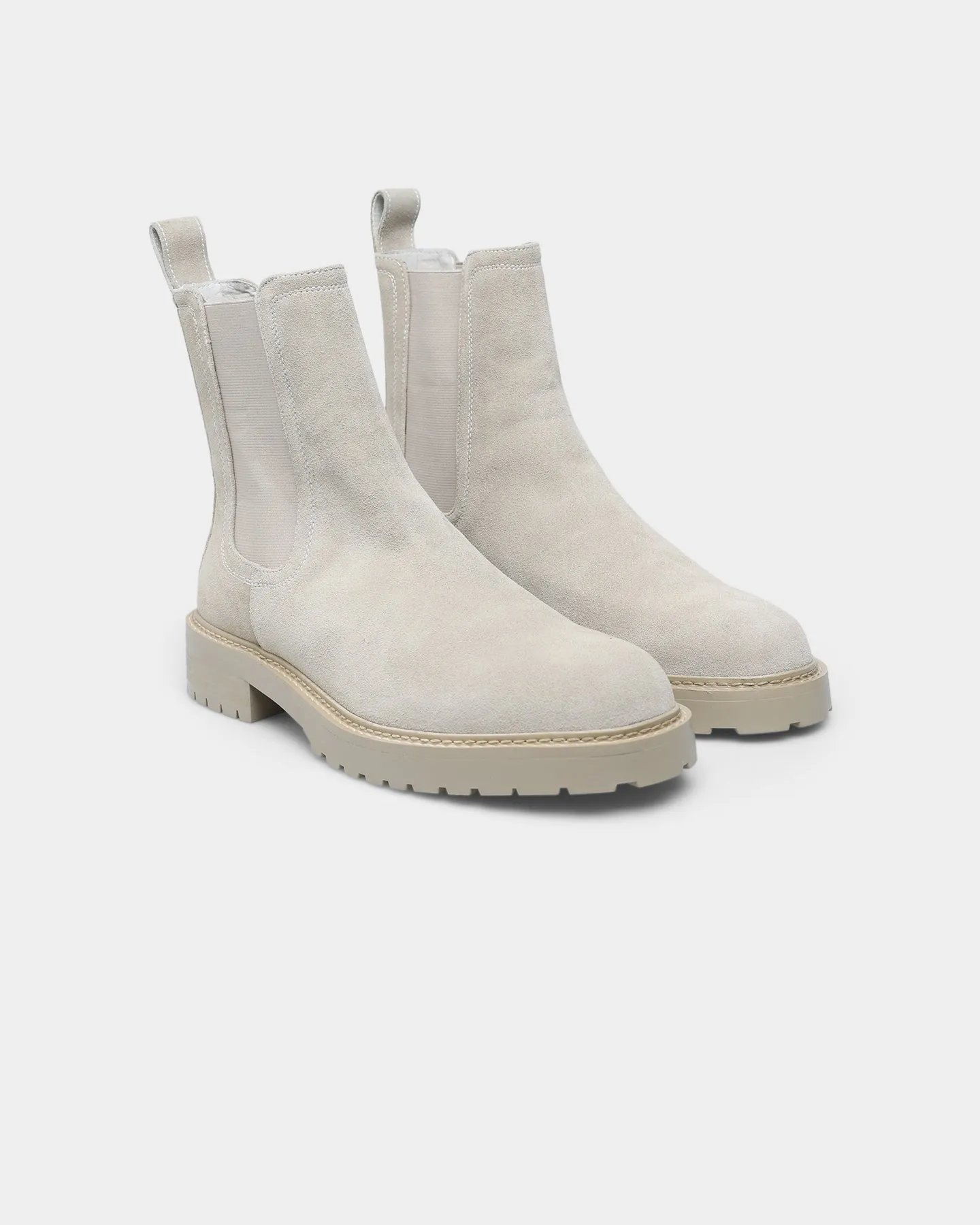 Indoor Saint Morta Chunky Chelsea Boot Light Stone