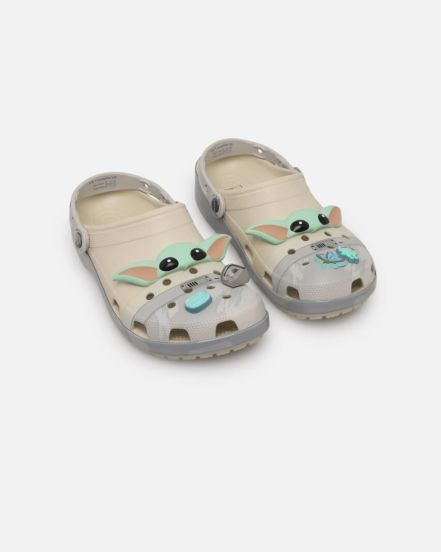 Track Run Star Wars X Crocs Classic Clog 'Grogu' Bone