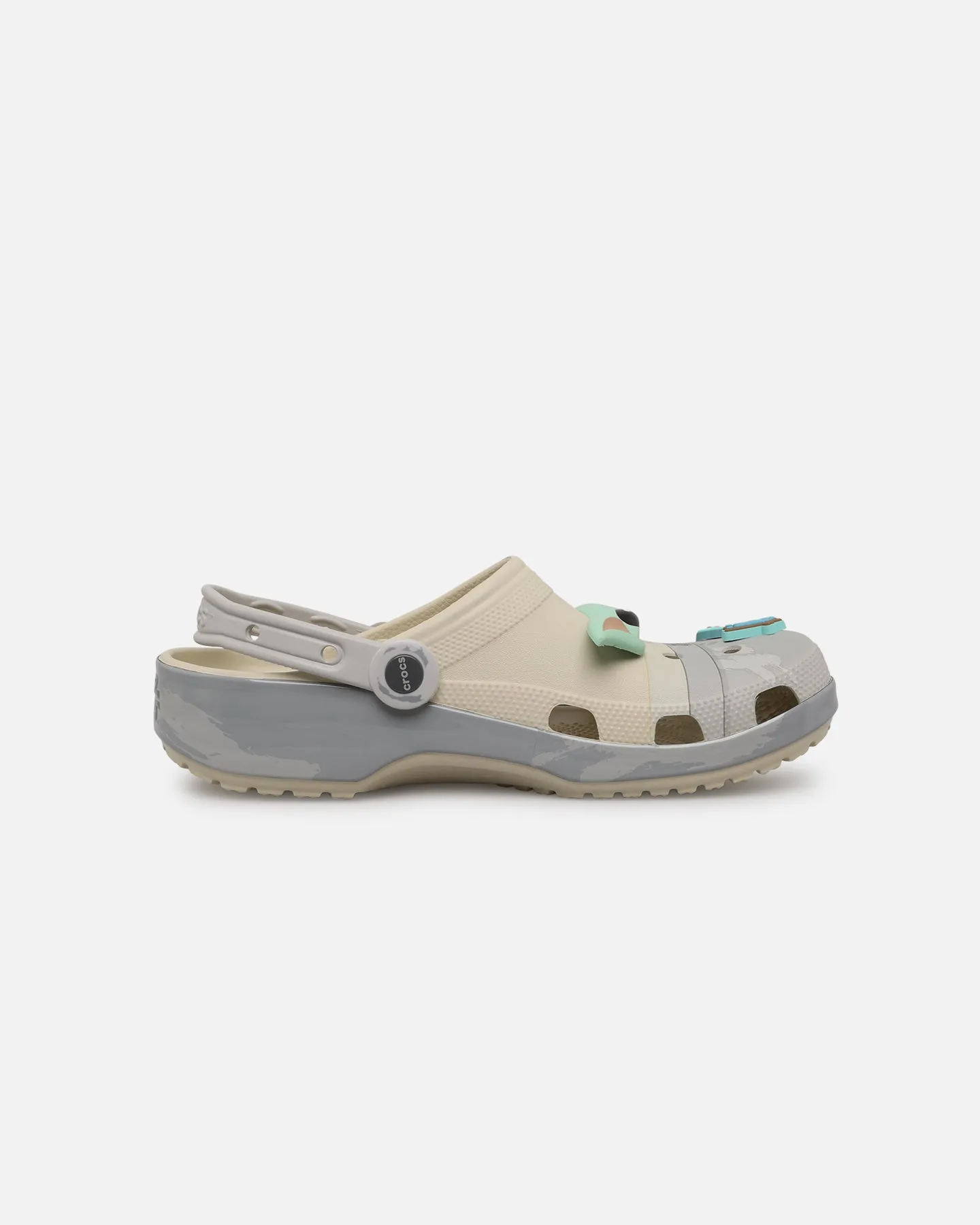 Star Wars X Crocs Classic Clog 'Grogu' Bone Bold Neon Lift Up