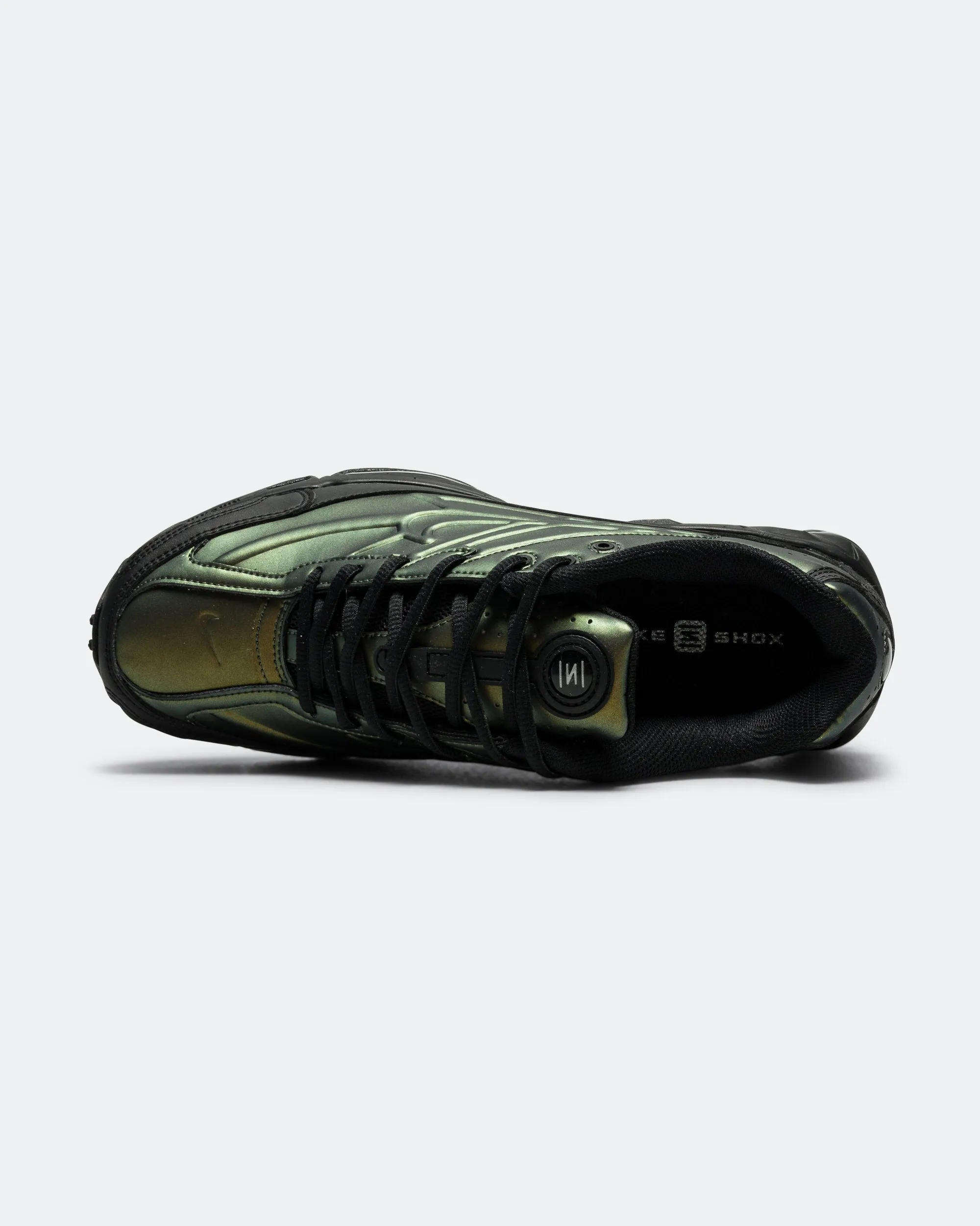 Low Profile Cushioning Shox Ride 2 - Black/Olive Flak-Metallic Silver