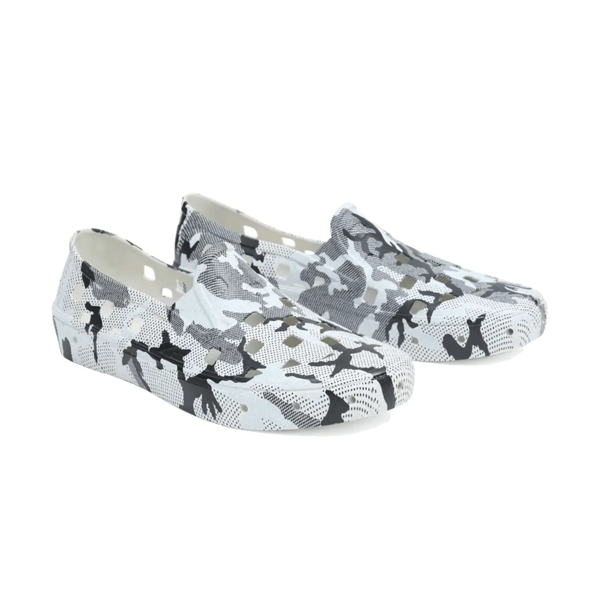 Slip-On Trk 'Grey White' Style Goal World Walk