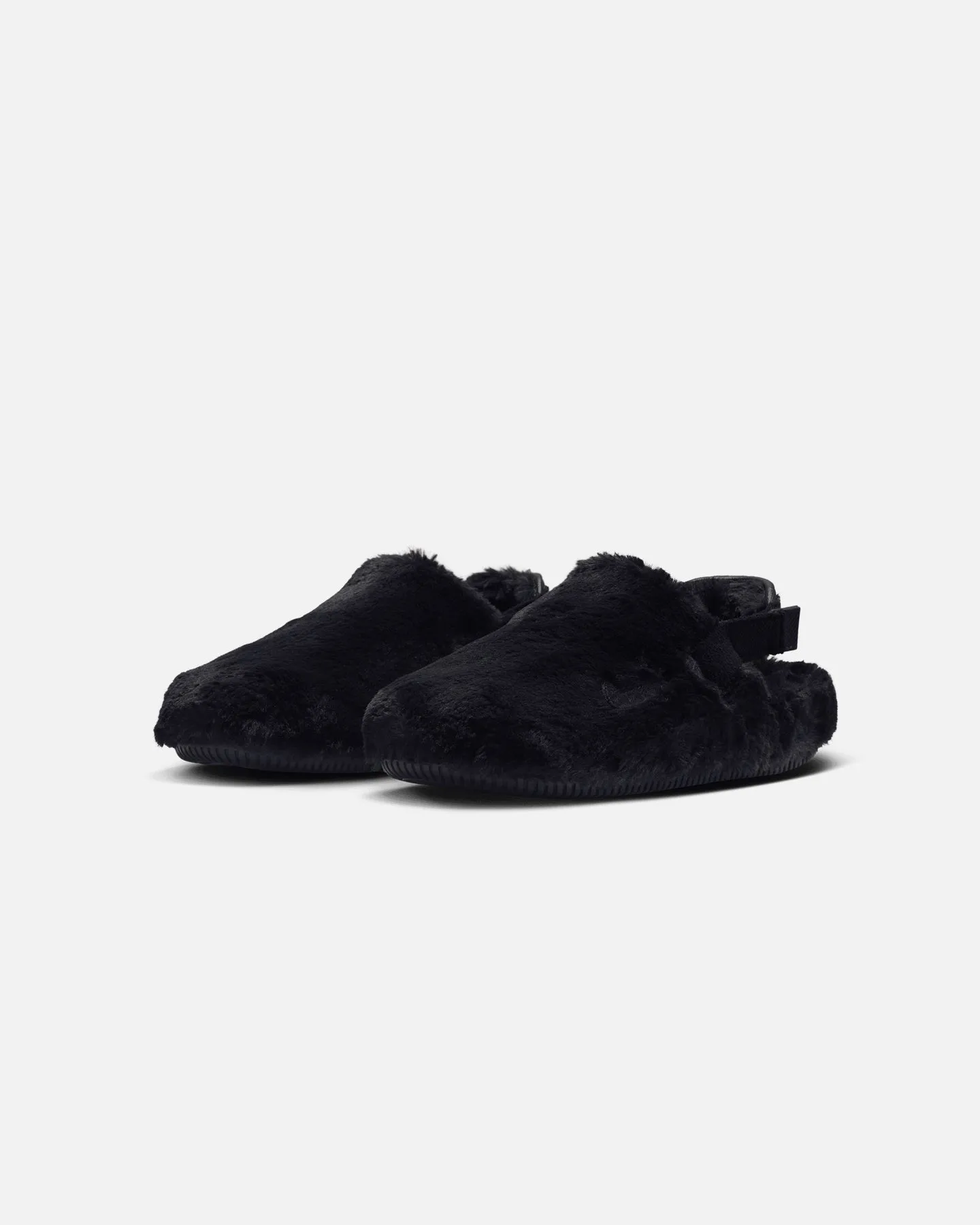 Nike Women's Calm Mule SE Black/Black Sculpted comfort