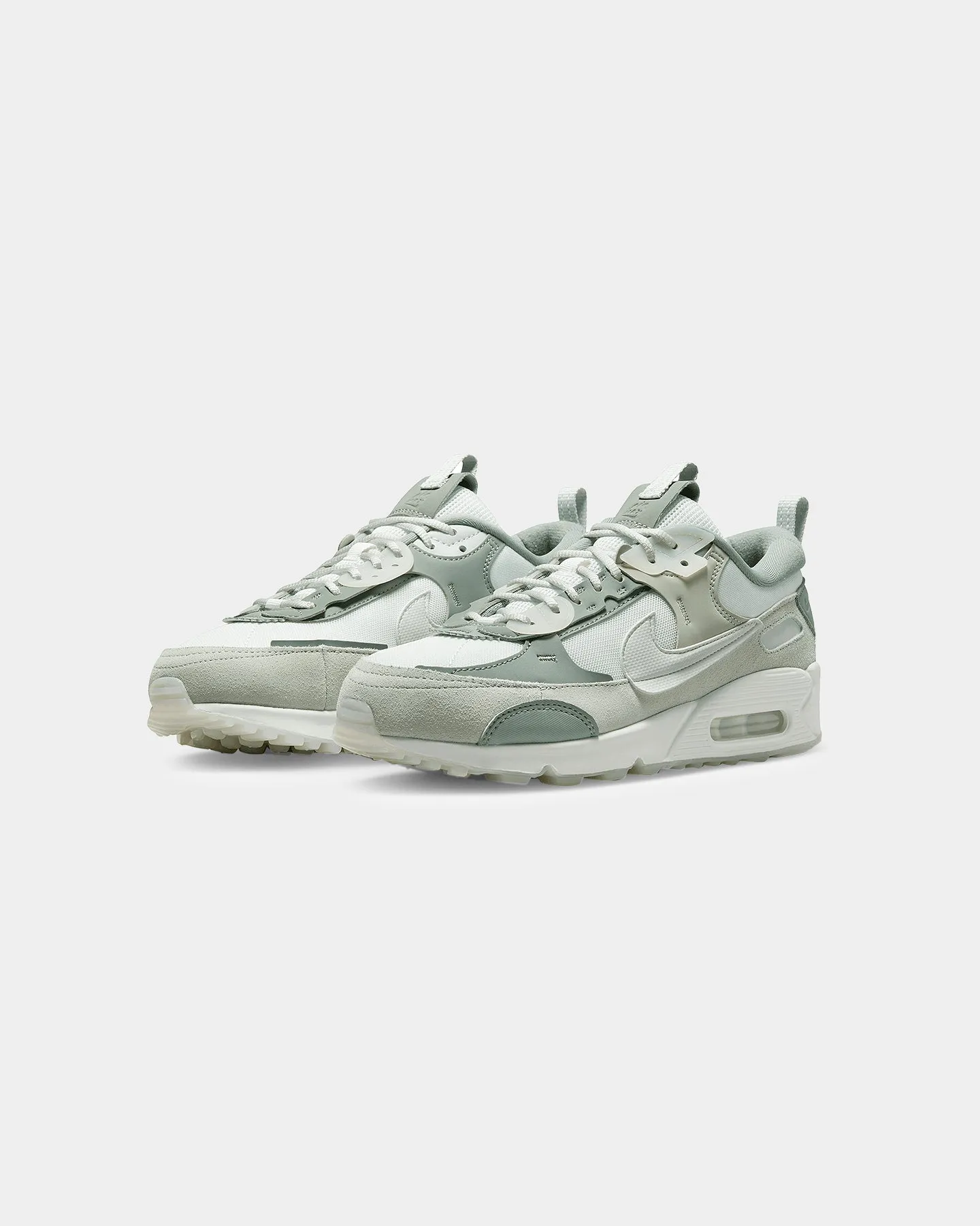 Nike Women's Air Max 90 Future Summit White/Suede canvas - type