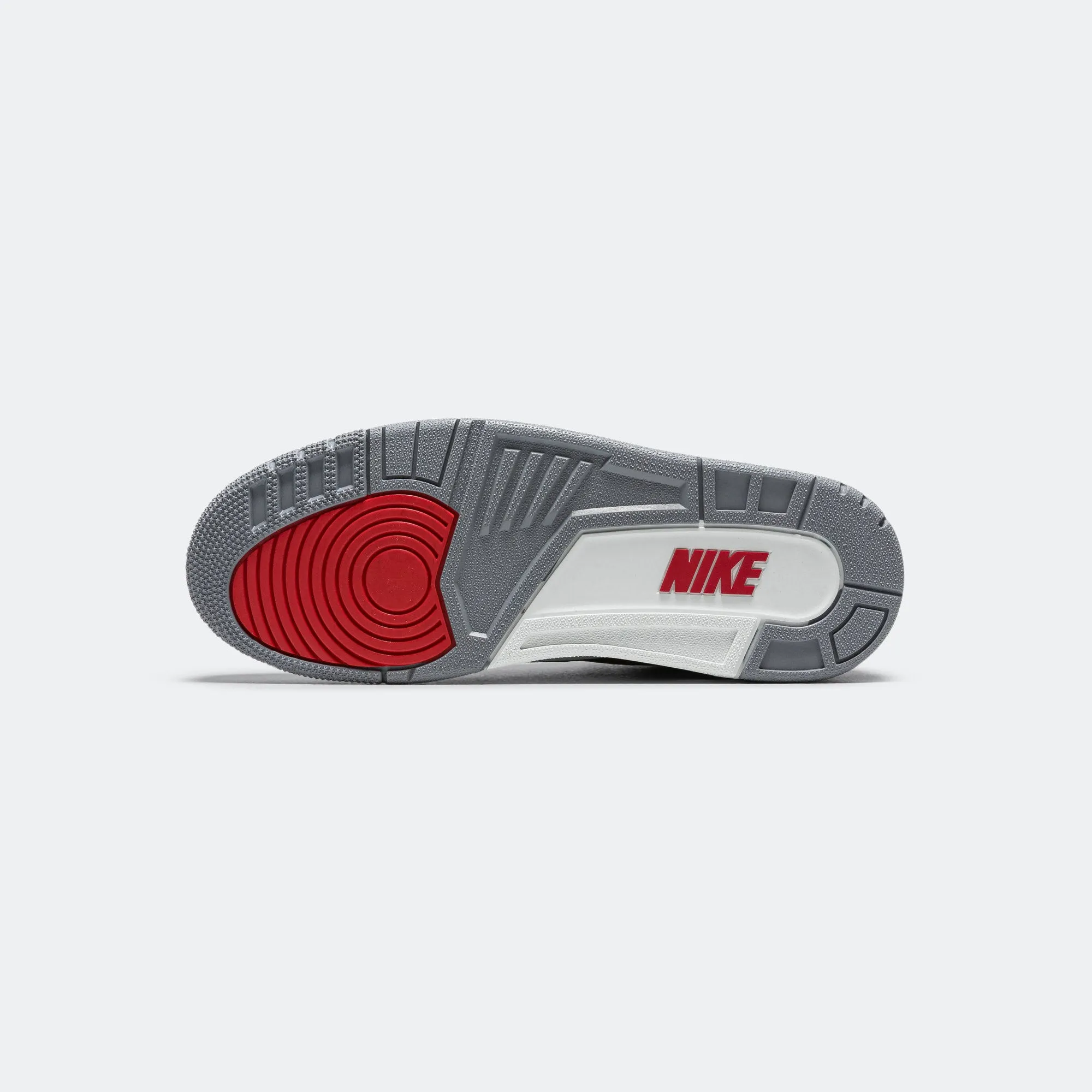 Air Jordan 3 Retro - Black/Fire Red-Cement Grey-Summit White Active Steps