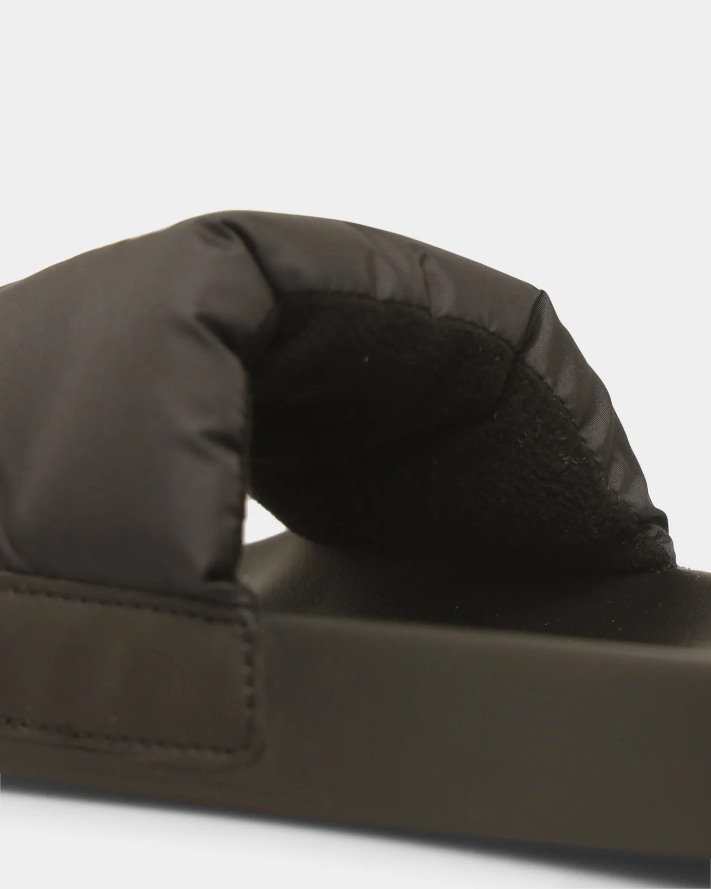 Tommy Jeans Padded Pool Slide Black Youth Fresh