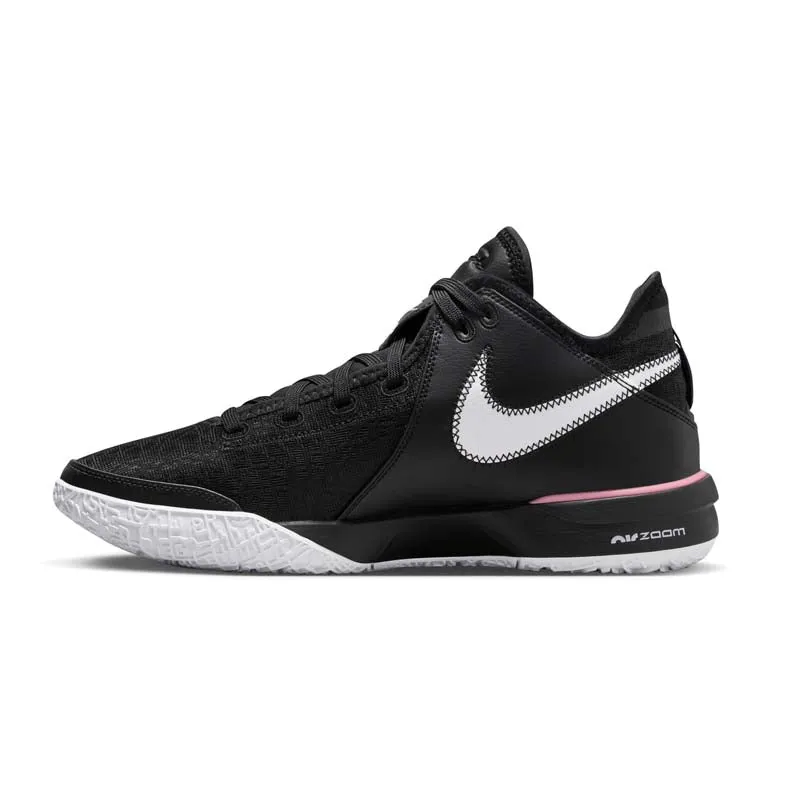Zoom LeBron NXXT Gen EP 'Black' Dock Easy Elastic laces