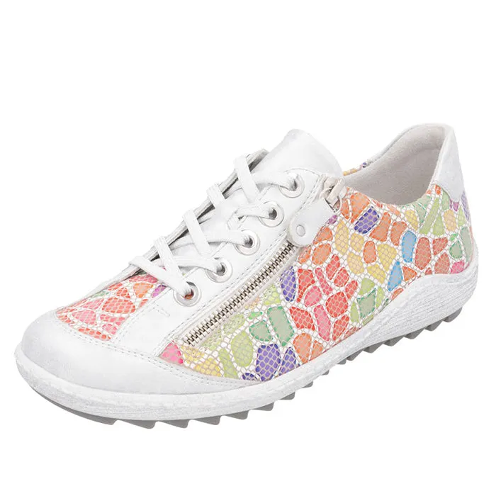 Supportive Happy Steps Womens Remonte Liv 02 in Ice/Multicolor