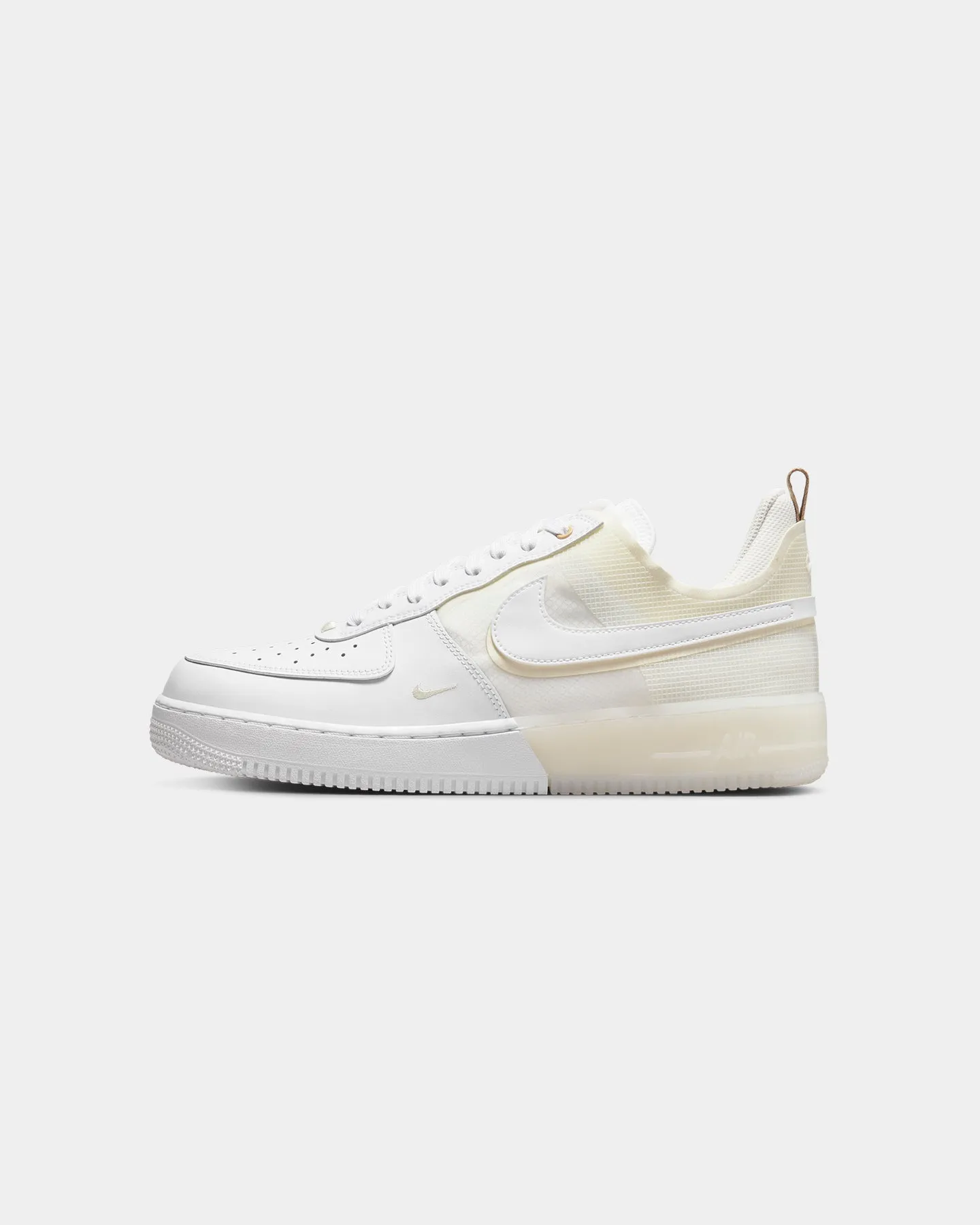 Nike Air Force 1 React White/White Park Step