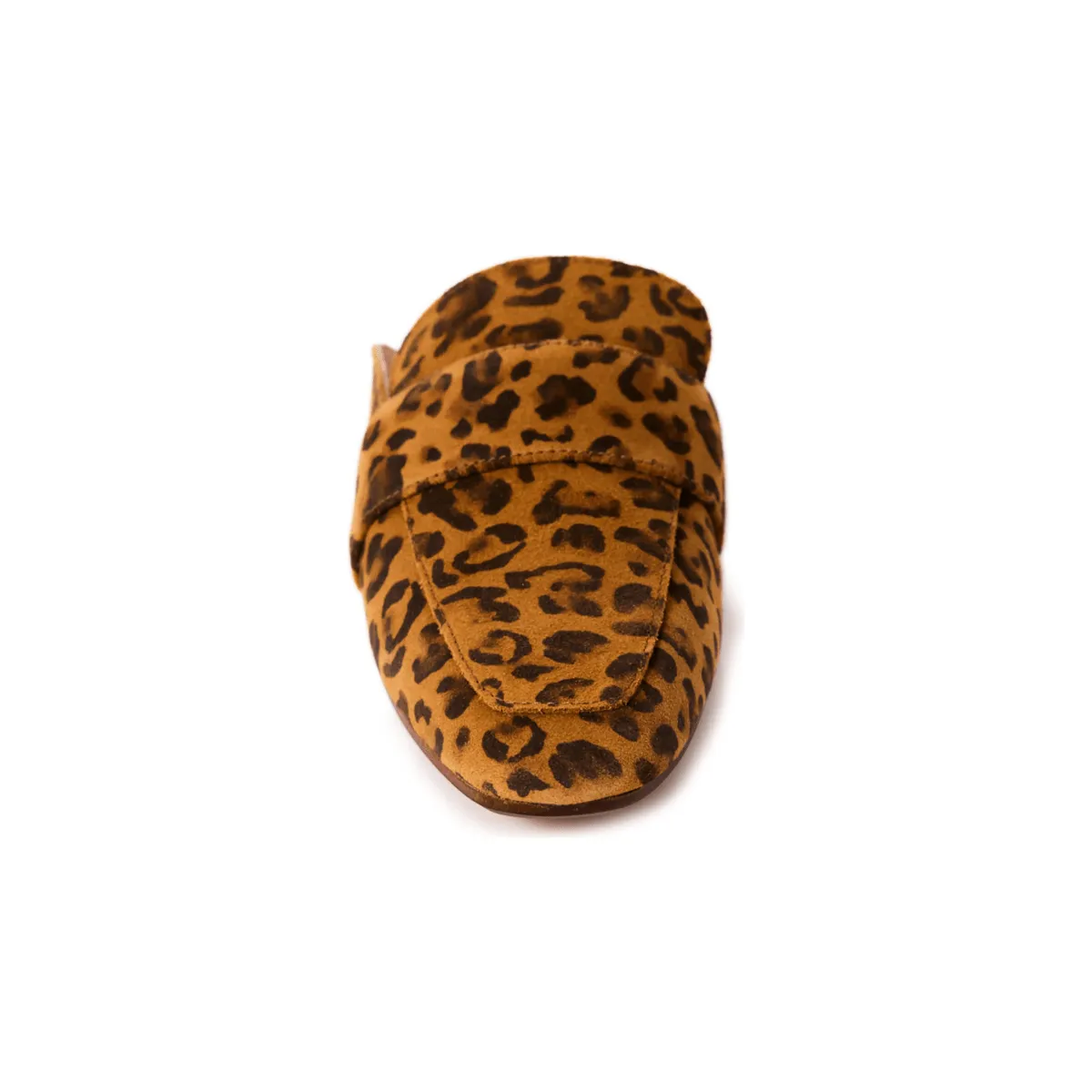 Free People Women's At Ease Leopard Suede Elegant Comfort Light Walk