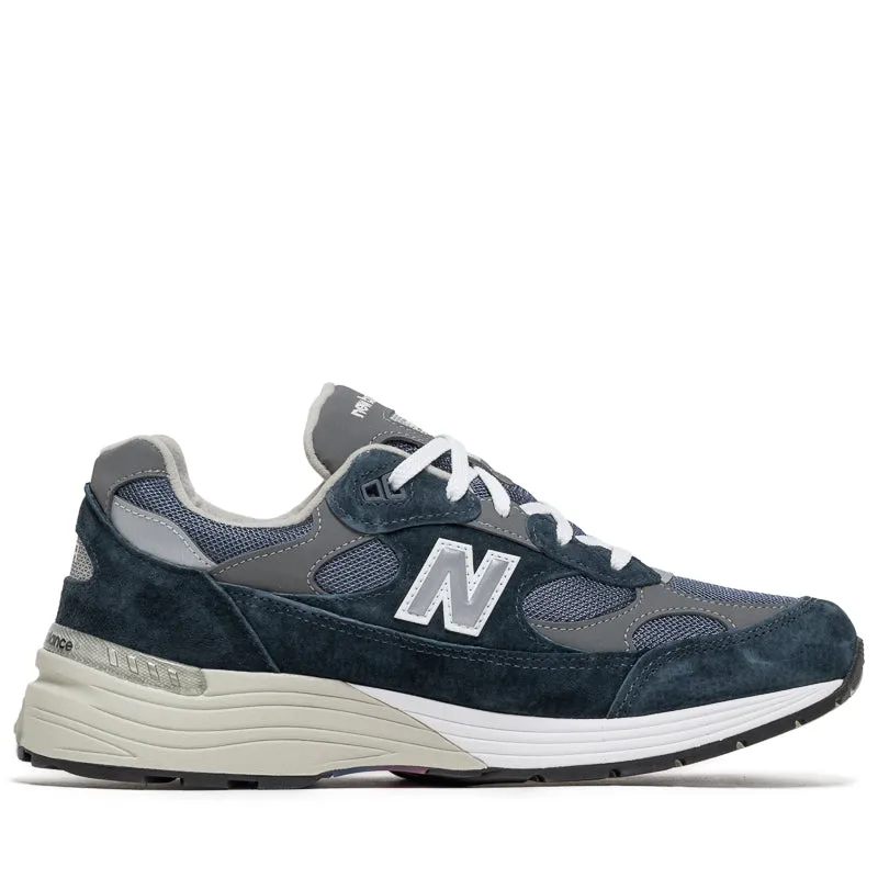 Shock Absorption Midsole New Balance Made In USA 992 - Navy/Grey