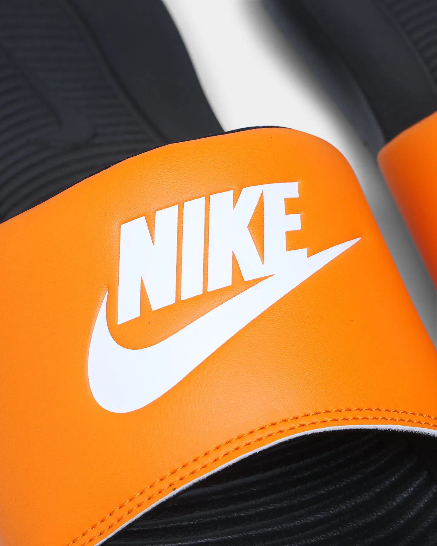 Nike Victori One Slide Magma Orange/White Reinforced toe