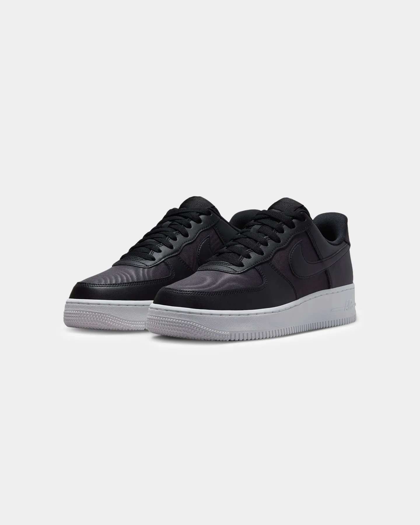 Couple Pair Soft Nike Air Force 1 '07 LV8 Black/Black