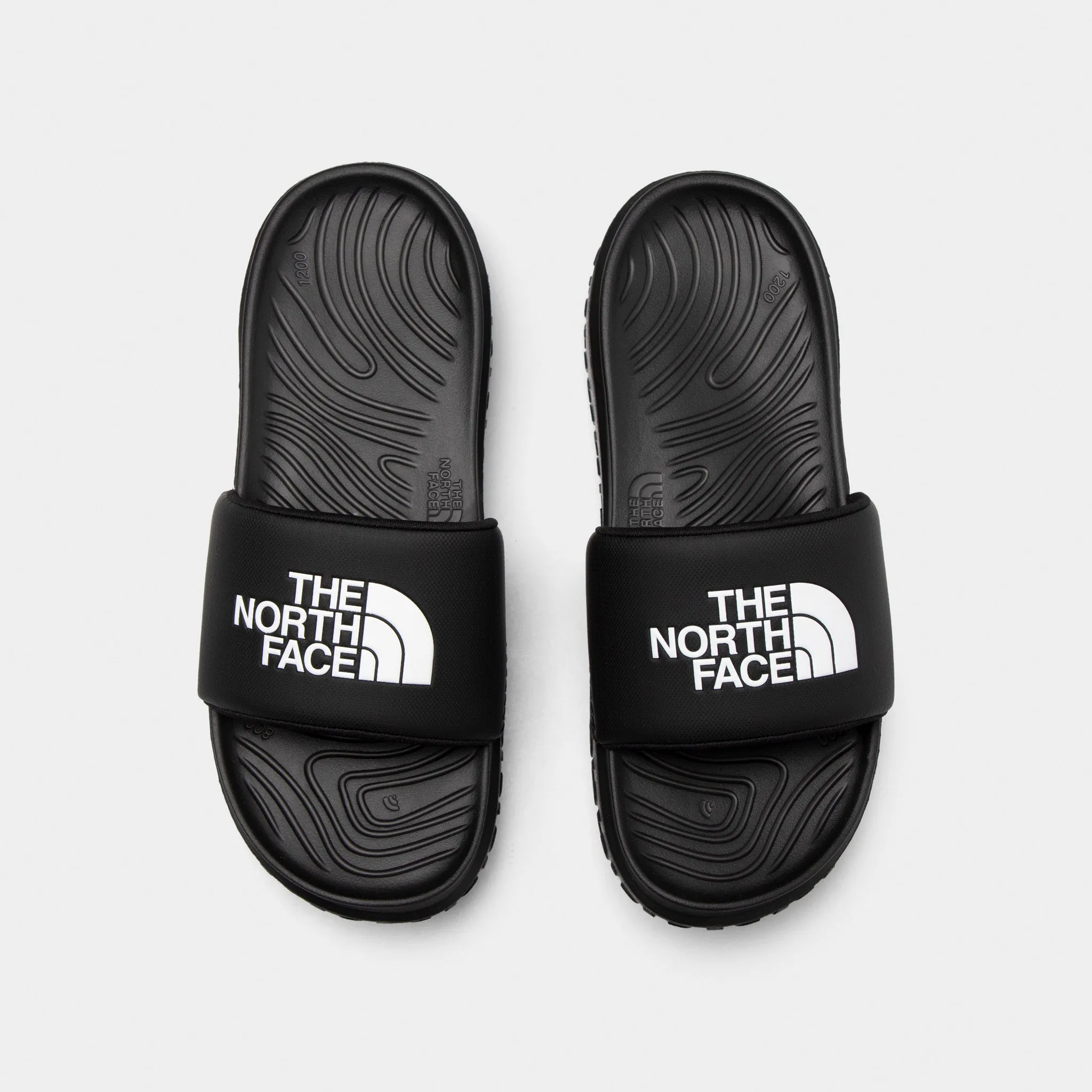 Crystal Glow The North Face Women's Never Stop Cush Slide Black / Black