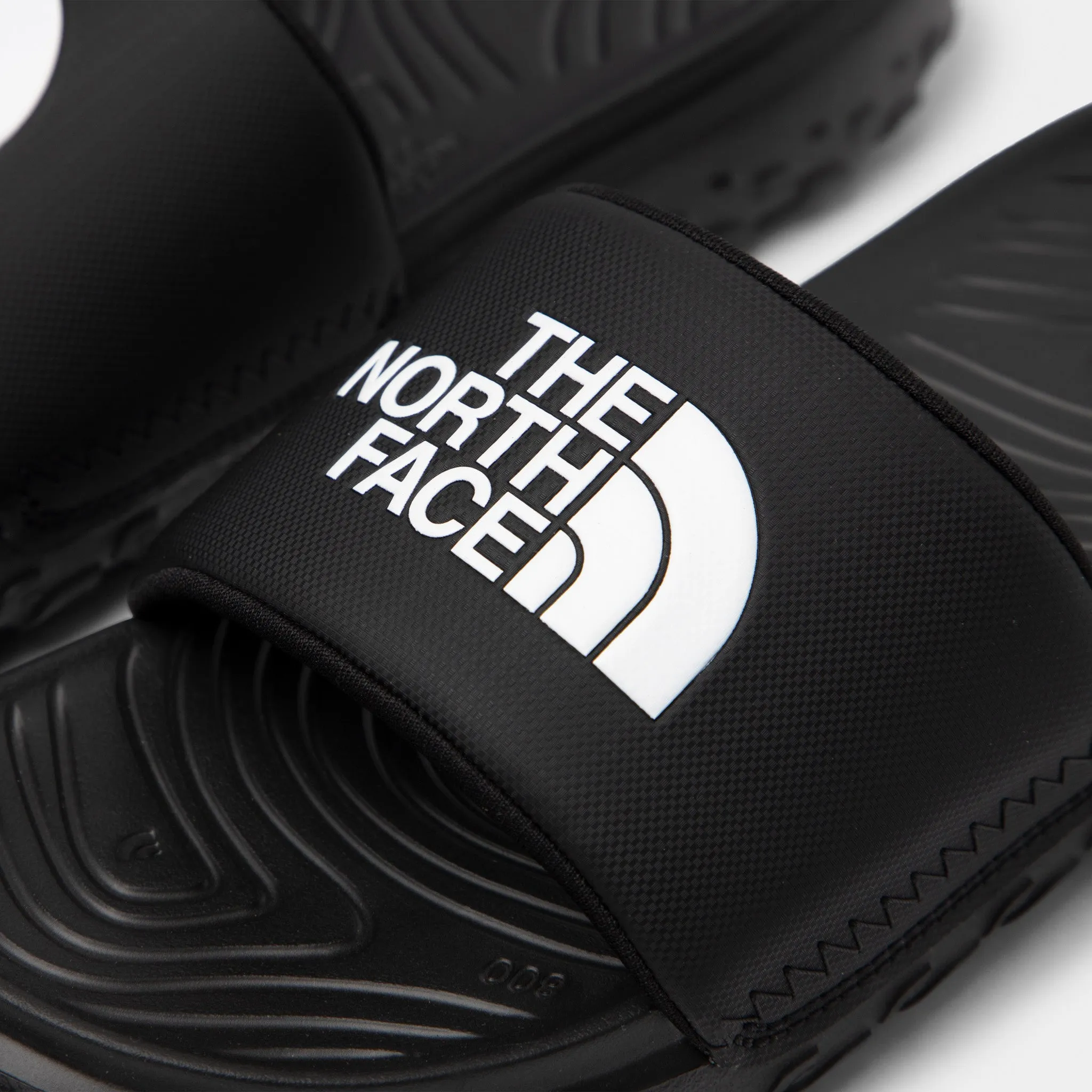 The North Face Women's Never Stop Cush Slide Black / Black Fight Mode Fashion Edge