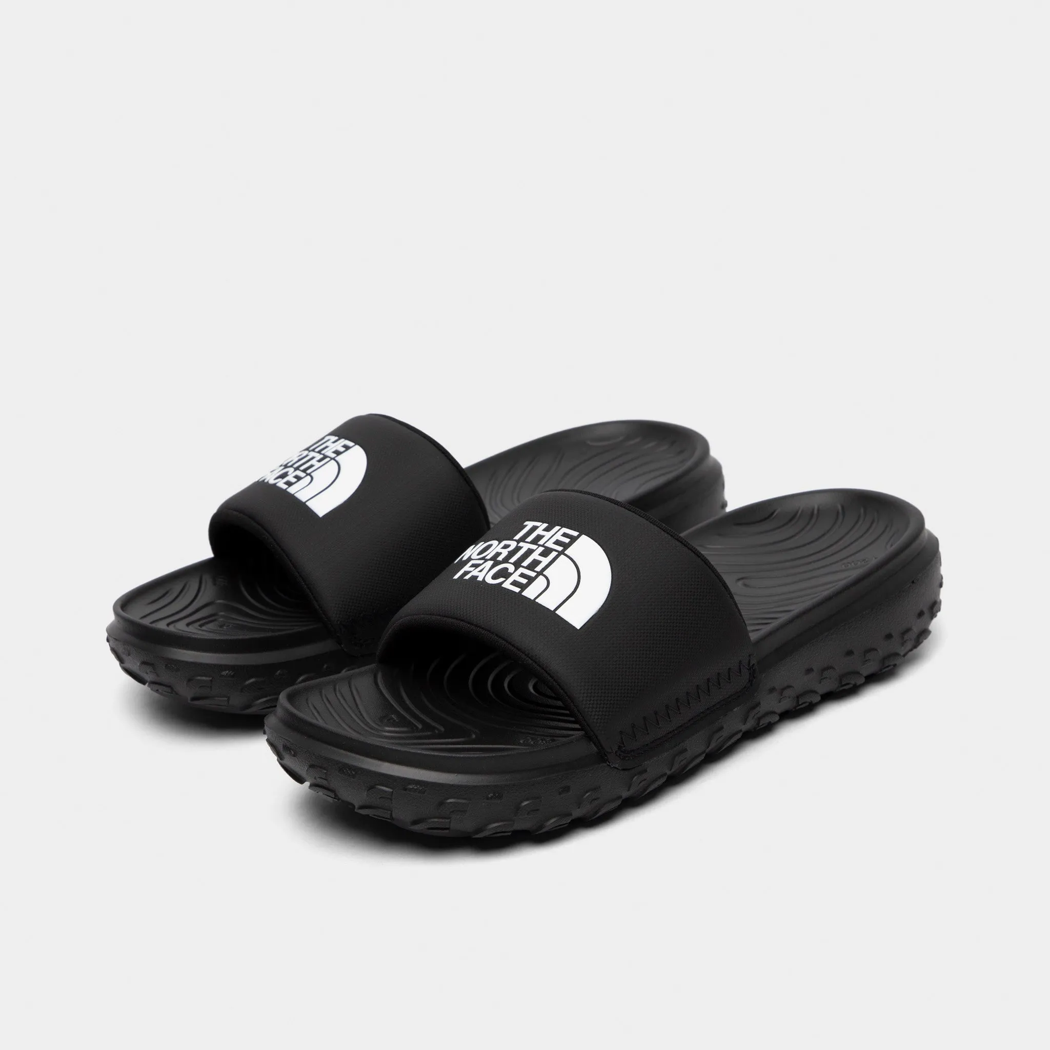 The North Face Women's Never Stop Cush Slide Black / Black Minimal Texture