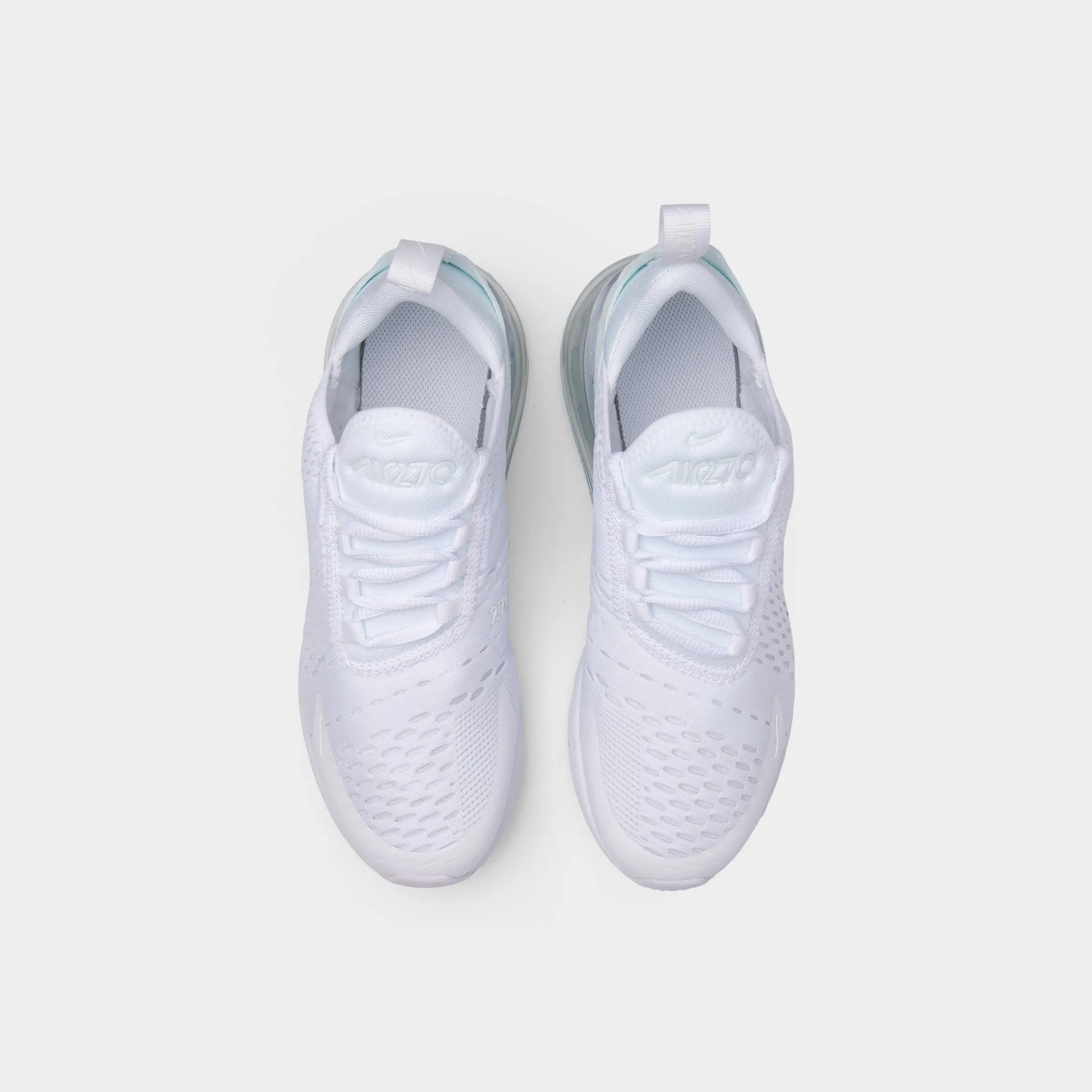 Joy Step Nike Air Max 270 GS White / White - Metallic Silver