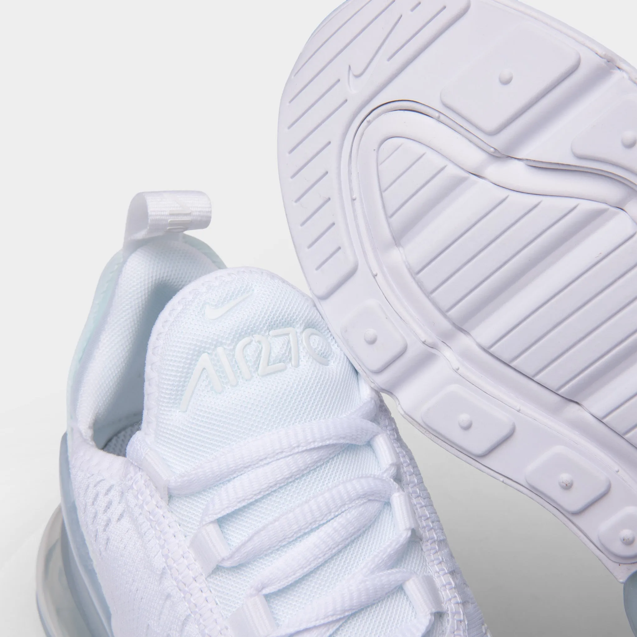 Nike Air Max 270 GS White / White - Metallic Silver evening run