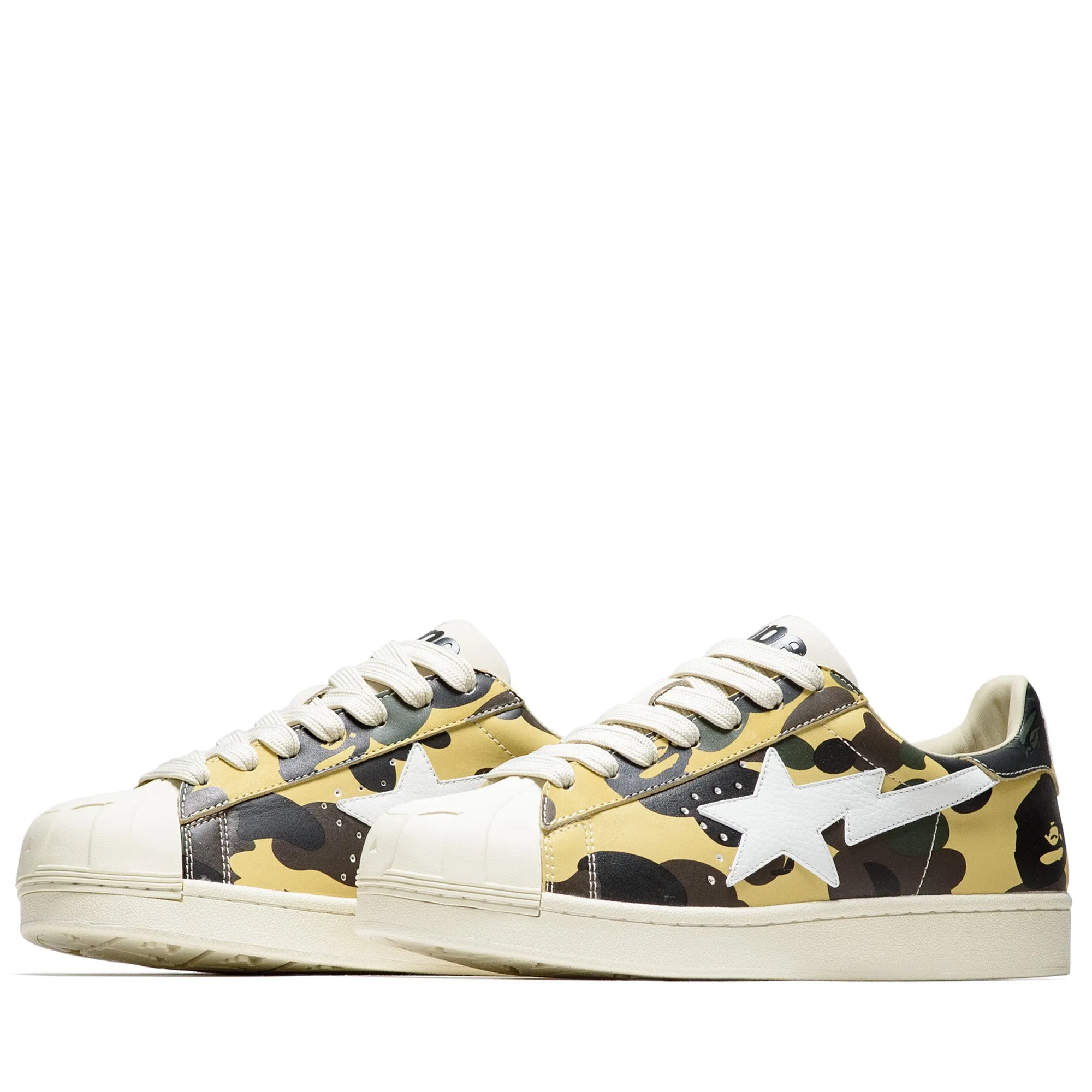 Bape Skull Sta M1 - Camo/Yellow Lightweight Use
