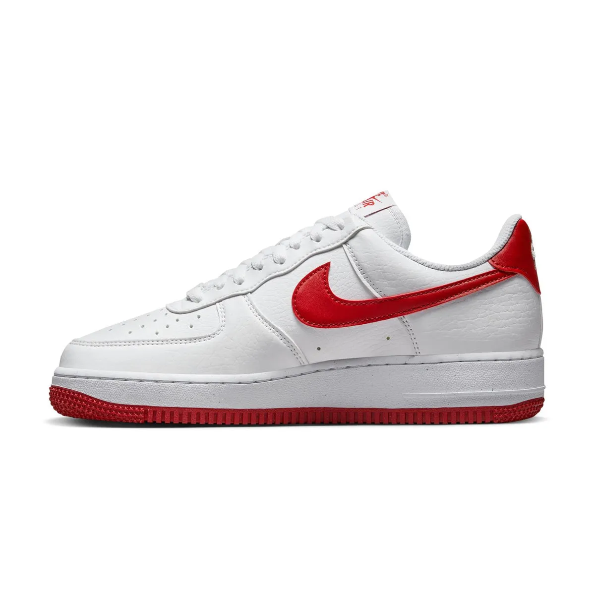 Wmns Air Force 1 ??07 Next Nature 'White Red' mesh - type trendy teenagers' looks