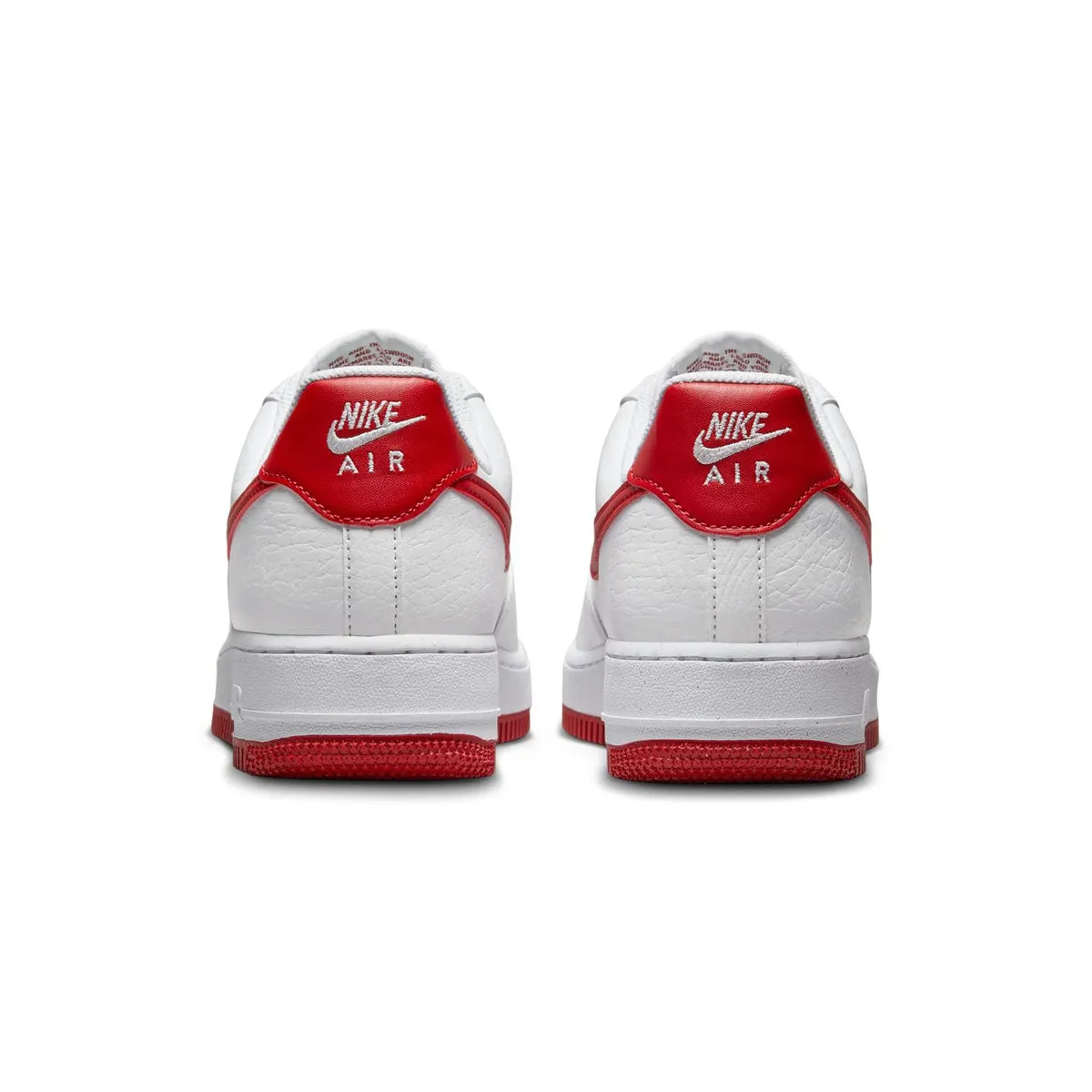 Wmns Air Force 1 ??07 Next Nature 'White Red' dancing - specific features dirtiest