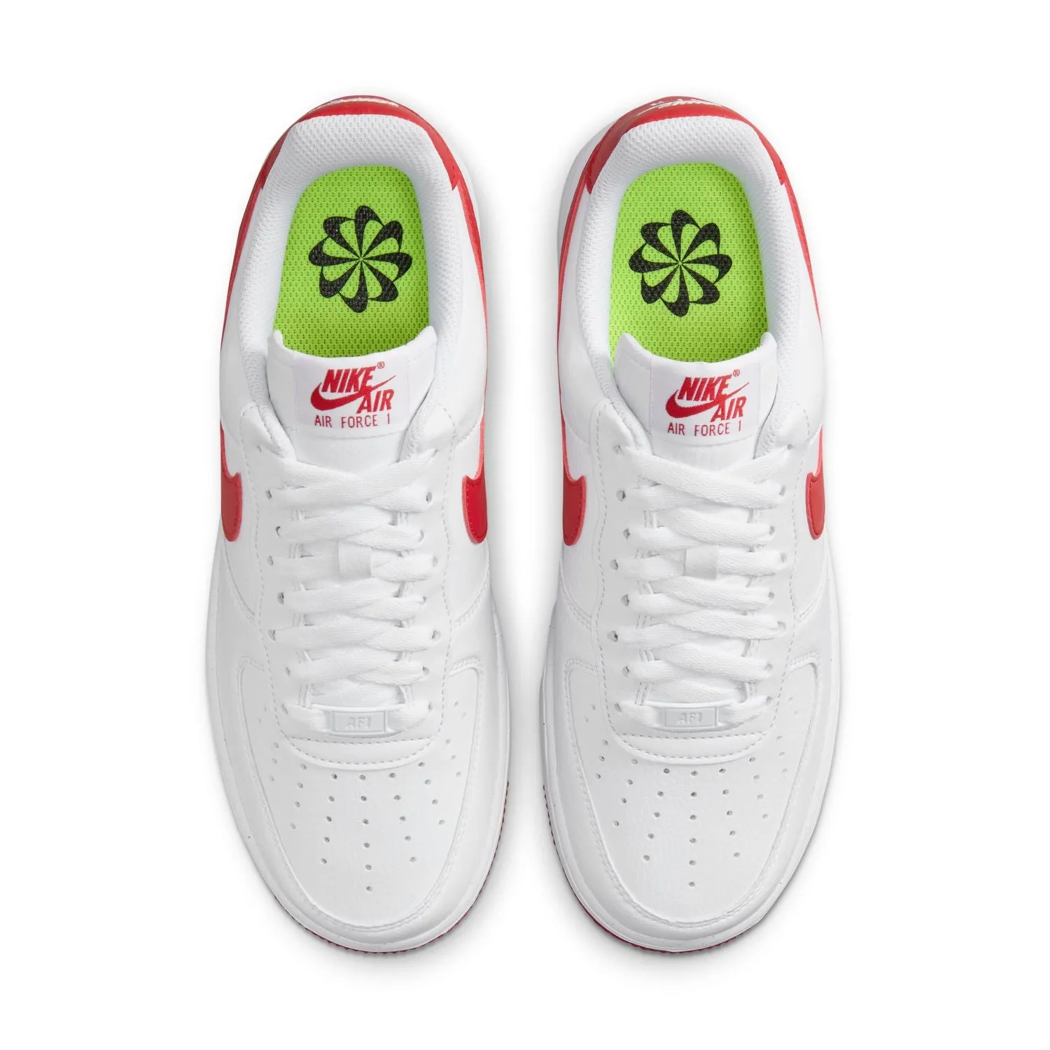 Wmns Air Force 1 ??07 Next Nature 'White Red' Fitted Traction