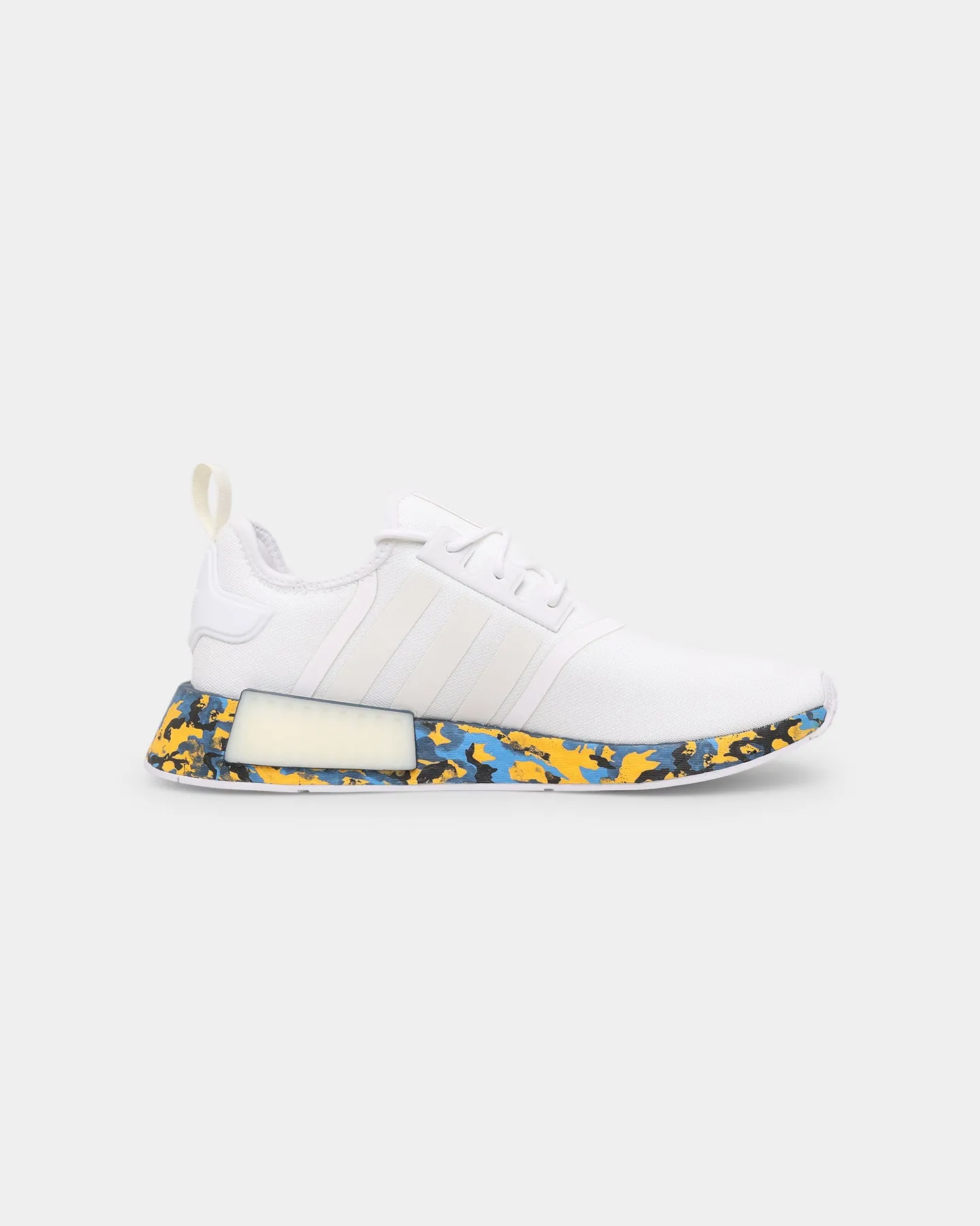 Adidas NMD_R1 Shoes Cloud White/Cloud White/Off White Surf Step Flexibility Feature
