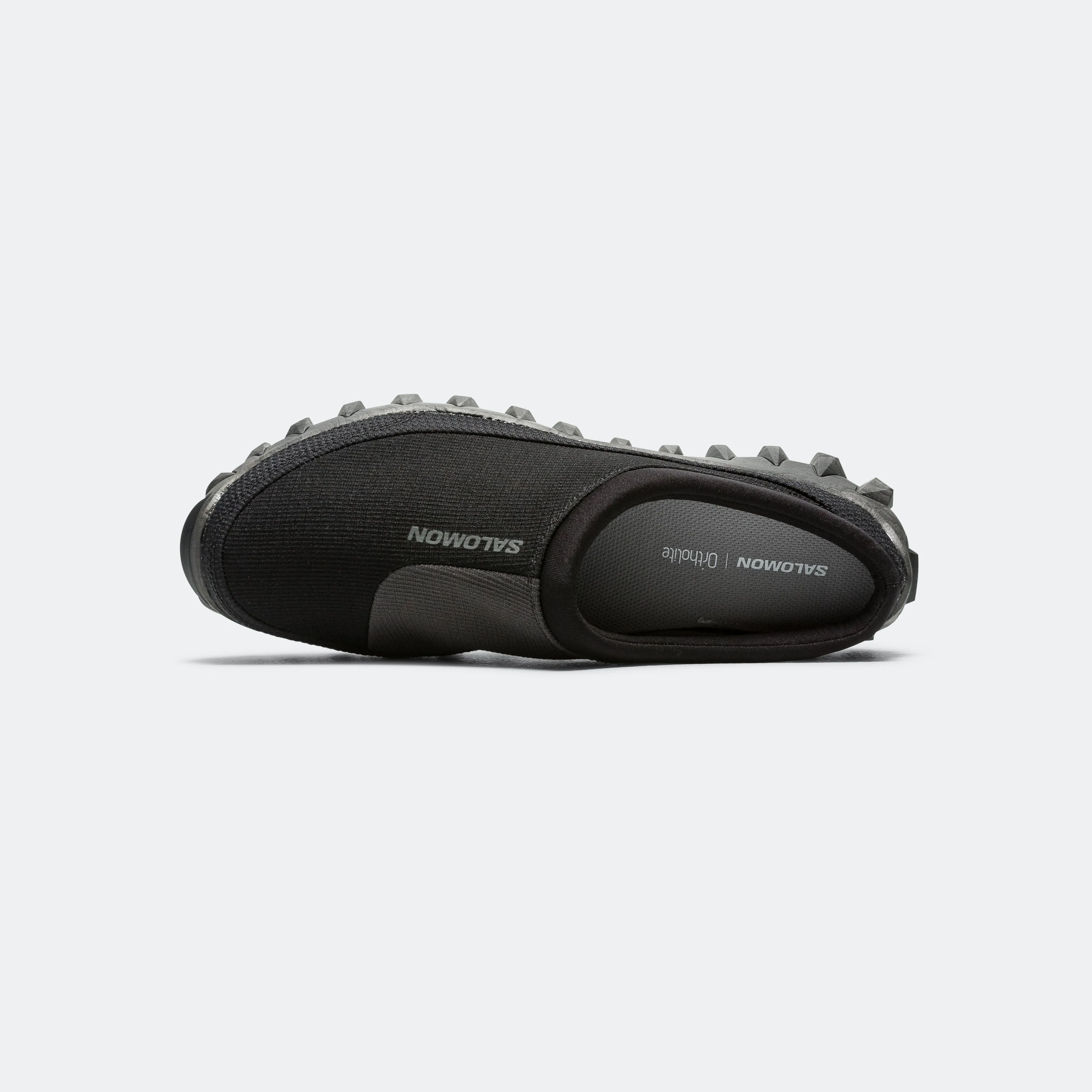 Snowclog - Black/Asphalt Athletic Look Molded Heel Counter