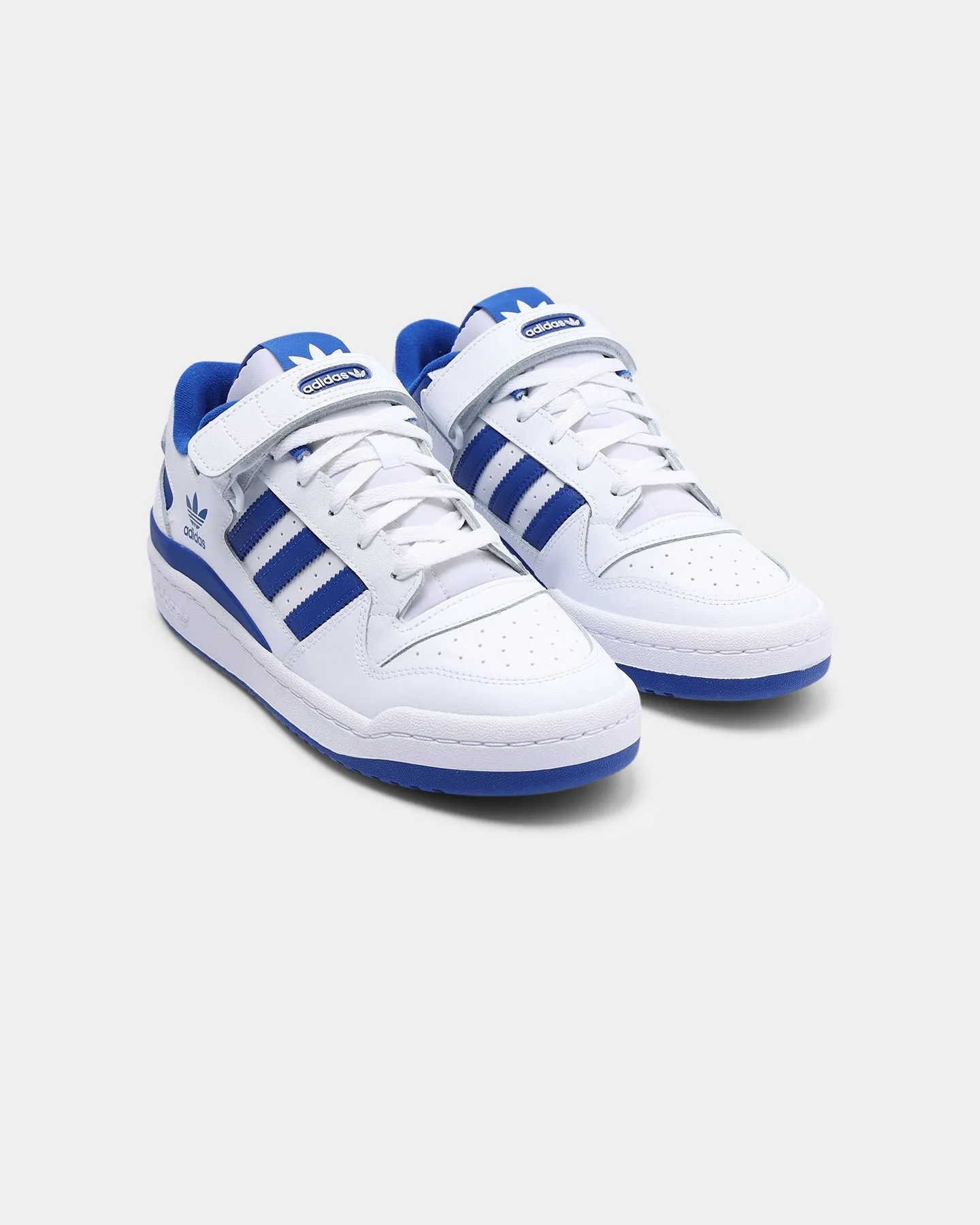 Adidas Men's Forum Low Cloud White / Cloud White / Royal Blue Comfortable