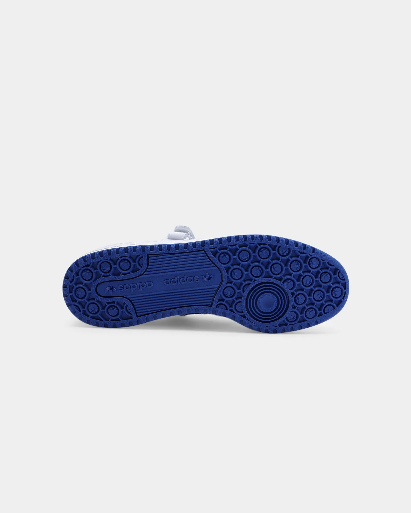Adidas Men's Forum Low Cloud White / Cloud White / Royal Blue Supportive structure Dark Edge