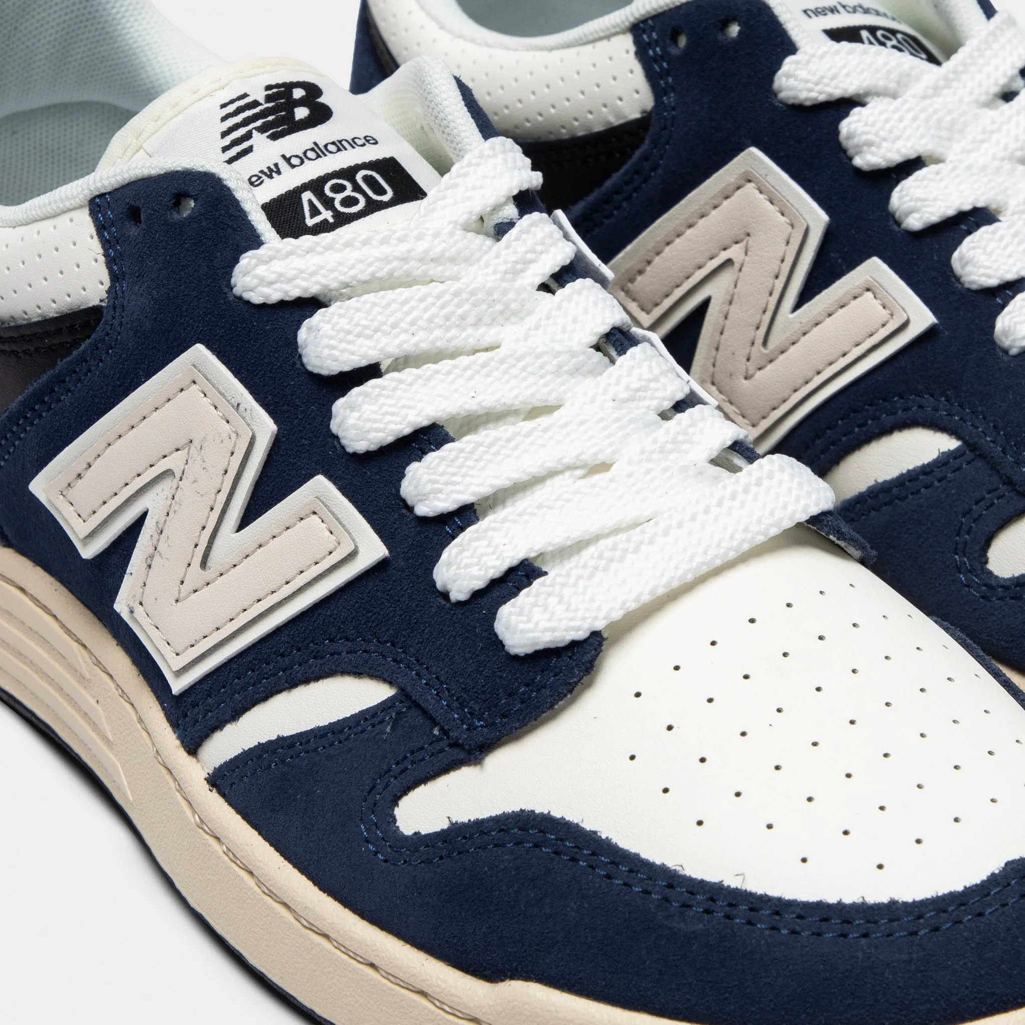 New Balance 480 Navy / Sea Salt Street Wear